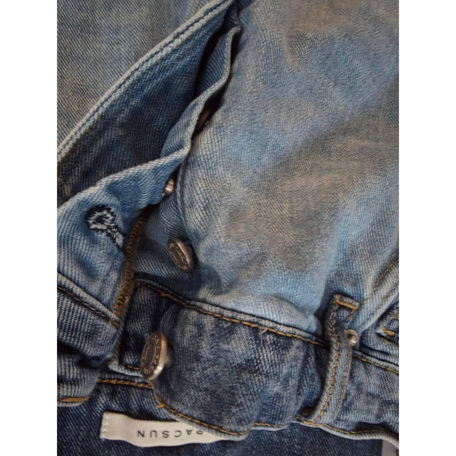 Pacsun PacSun Two Tone Y2K High Jeans Blue Size 27 A001734 Size 31" - 5 Thumbnail