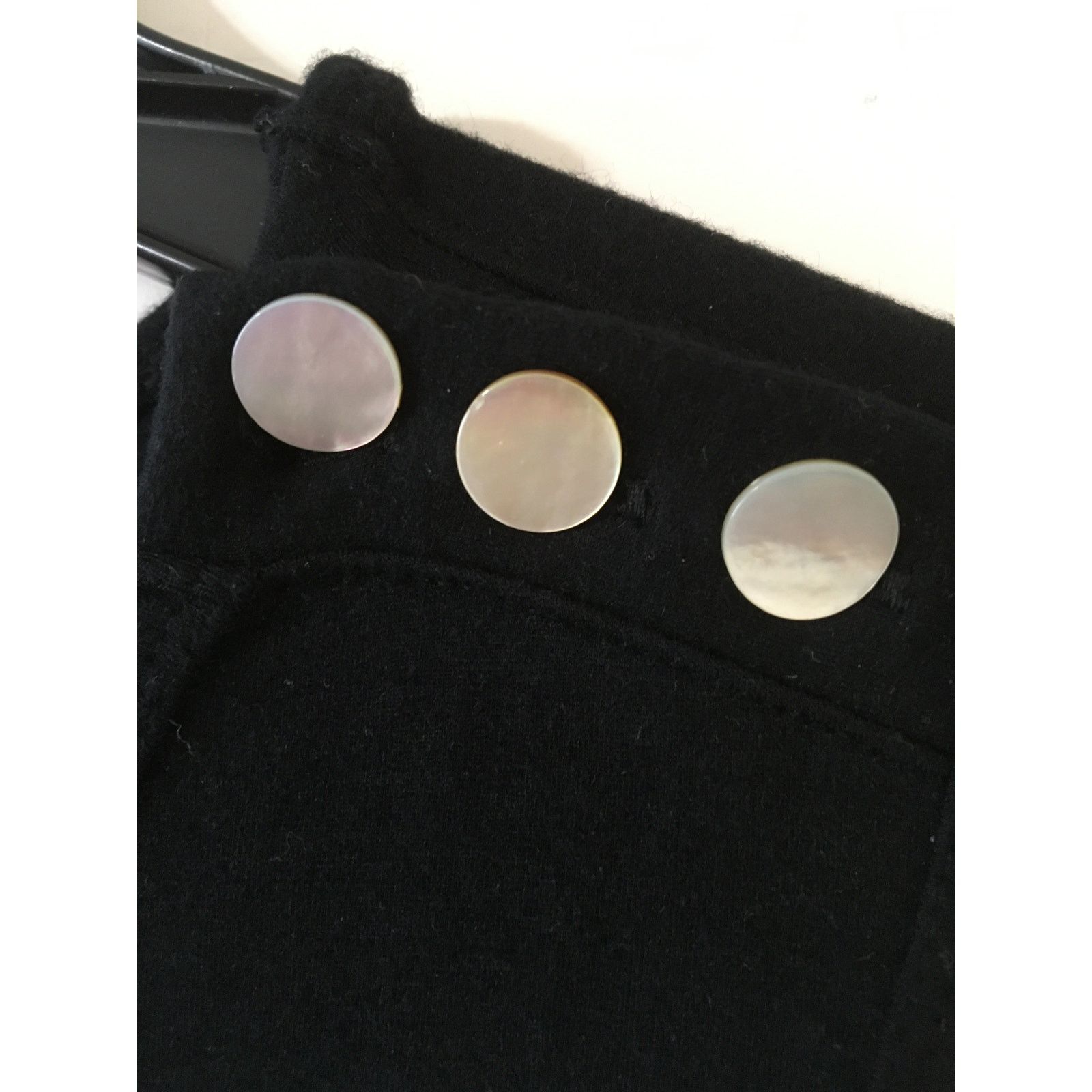 Saks Fifth Avenue Saks Fifth Avenue Real Clothes Large Black Sleeveless Top Size L / US 10 / IT 46 - 3 Thumbnail