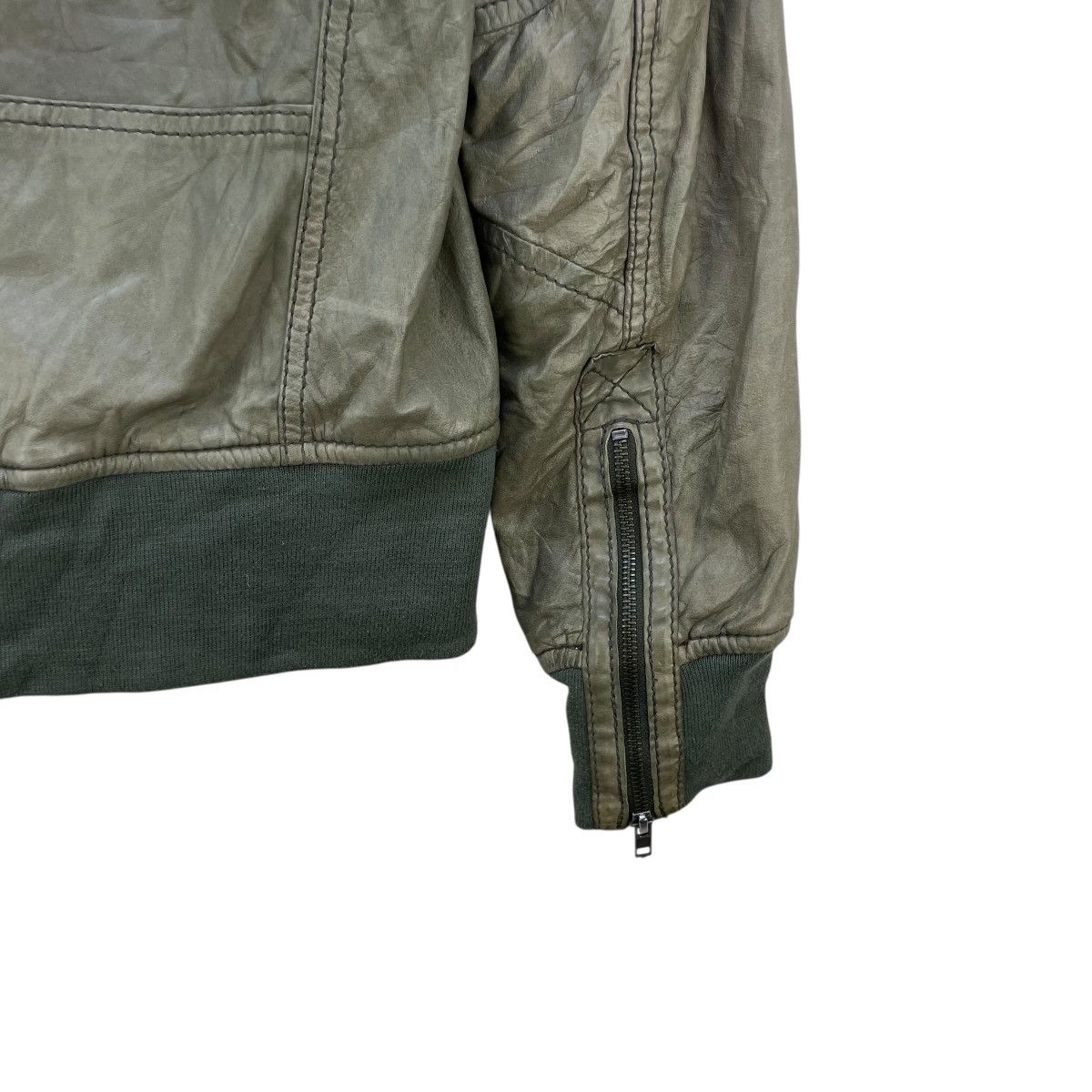 Diesel 💥 Vintage Diesel Lamb leather jacket Size US M / EU 48-50 / 2 - 8 Thumbnail