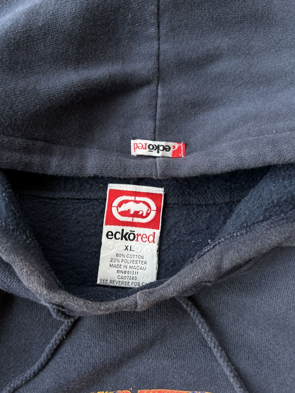Ecko Unltd. Faded Ecko Red Boxy Hoodie Size US M / EU 48-50 / 2 - 3 Thumbnail