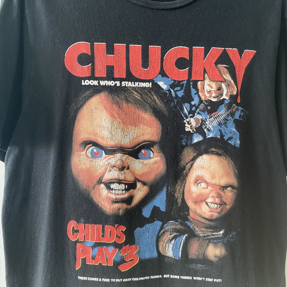 Expert Horror Faded Chucky Child’s Play 3 Horror Movie ERD GRUNGE TEE Size US L / EU 52-54 / 3 - 2 Thumbnail