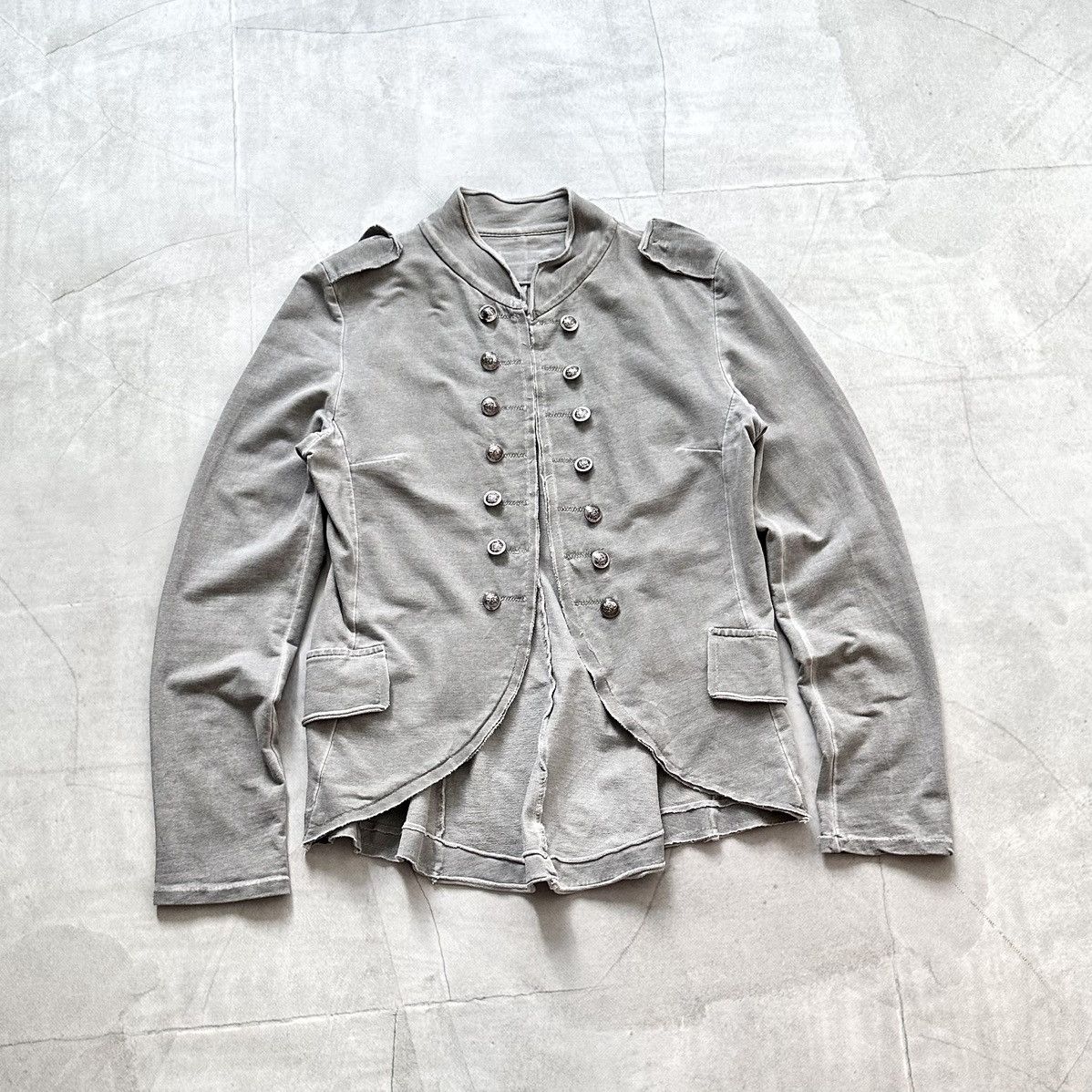 Hysteric Glamour × Undercover 00s Napoleon Military Jacket Punk Japan PPFM Balmain Vibe Size US S / EU 44-46 / 1 - 1 Thumbnail