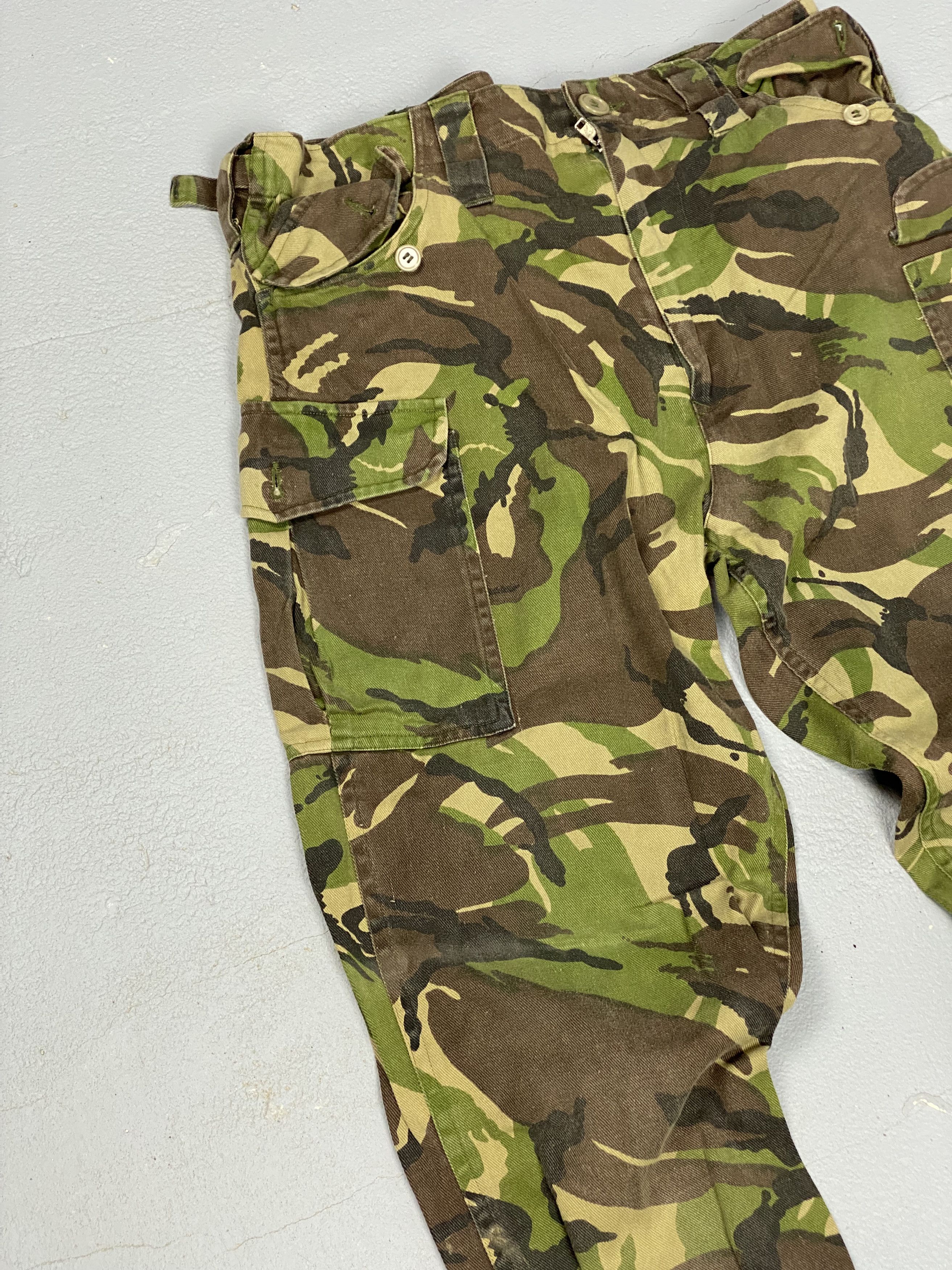 Other Vintage 90s Military Camo Cargo Pants Avant Garde Size US 32 / EU 48 - 2 Thumbnail