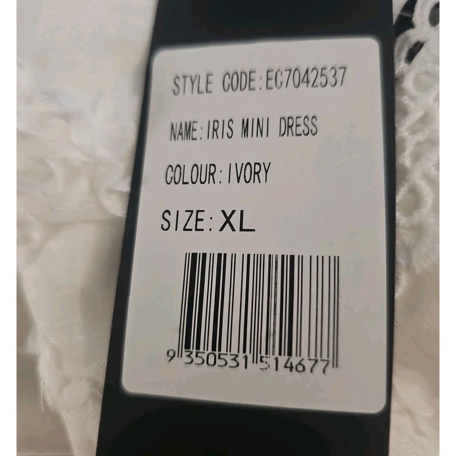 ELLIATT Elliatt Iris Long Sleeve Mini White Dress Size XL Size XL / US 12-14 / IT 48-50 - 8 Thumbnail