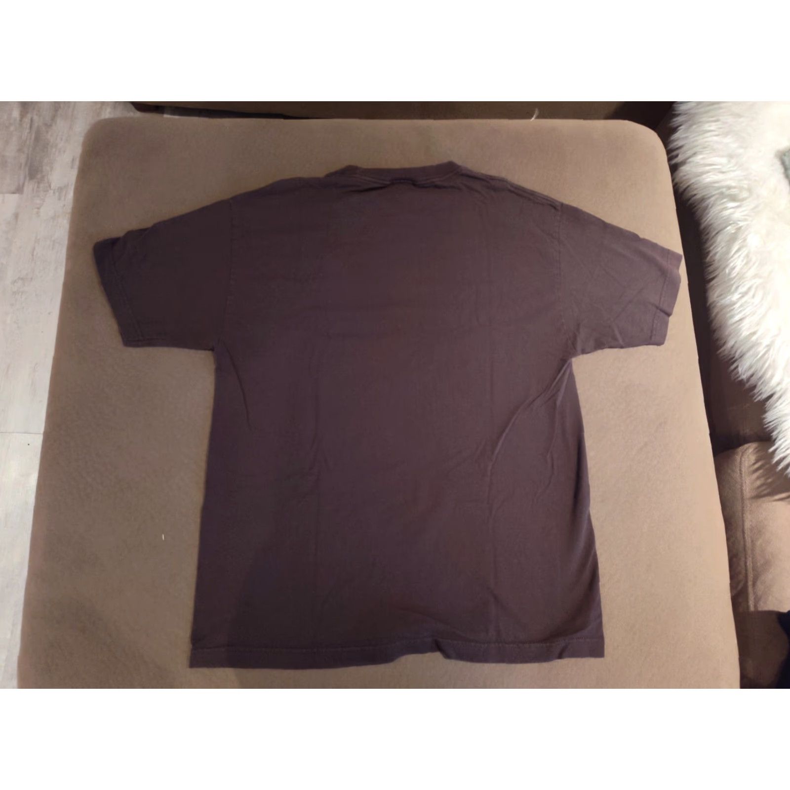 Fender VINTAGE Squier By Fender Shirt Guitars Short Sleeve Crew Neck Men L Brown Angel Wings Rock Bohemian 70s 80s 90s Festival Logo Music American Dad Mens Size US L / EU 52-54 / 3 - 2 Thumbnail