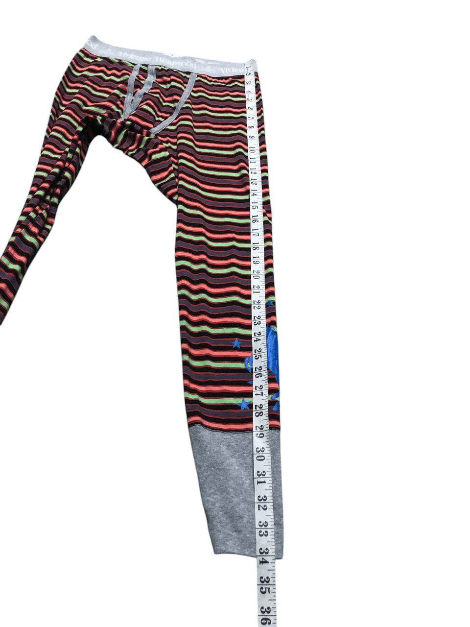 Vivienne Westwood Vivienne Westwood Stripe Long Underwear Waist26-31 Strength Size 26 - 17 Thumbnail