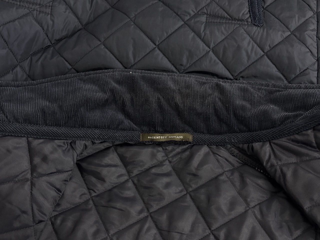 Mackintosh Vintage Mackintosh Navy Quilted Button Jacket Size US S / EU 44-46 / 1 - 17 Thumbnail