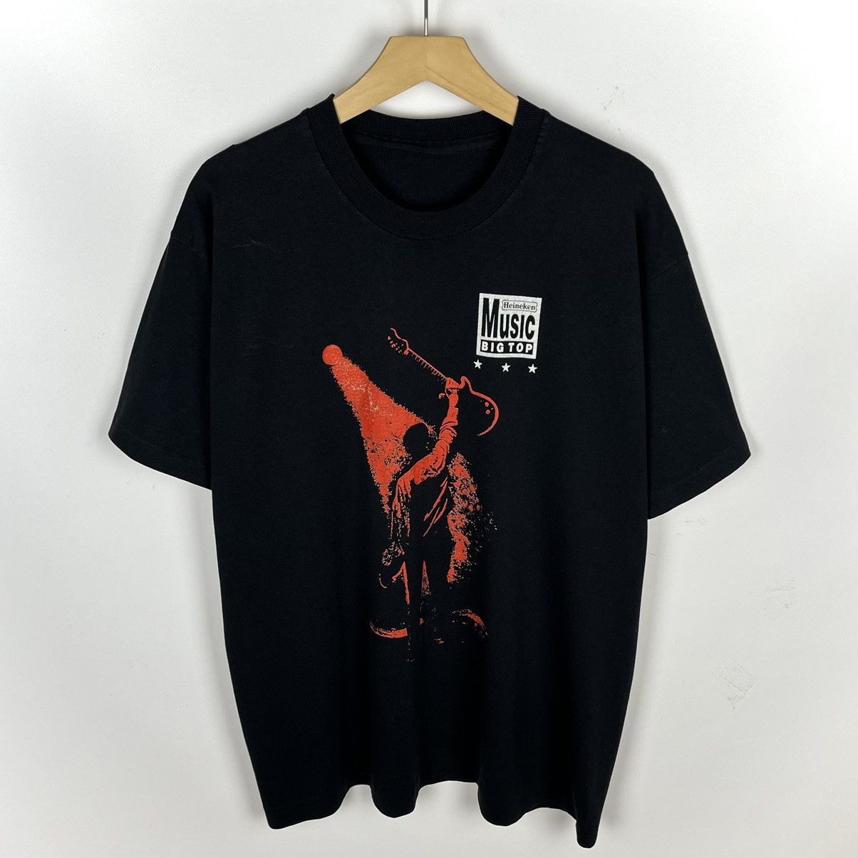 Heineken Vintage Heineken Music big top UK tour tee 1991 Size US XL / EU 56 / 4 - 1 Thumbnail