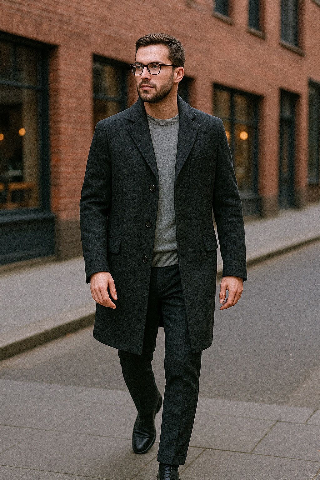 Suitsupply SUITSUPPLY Coat Heavy Jacket Pure Cashmere Vintage Size US M / EU 48-50 / 2 - 2 Thumbnail
