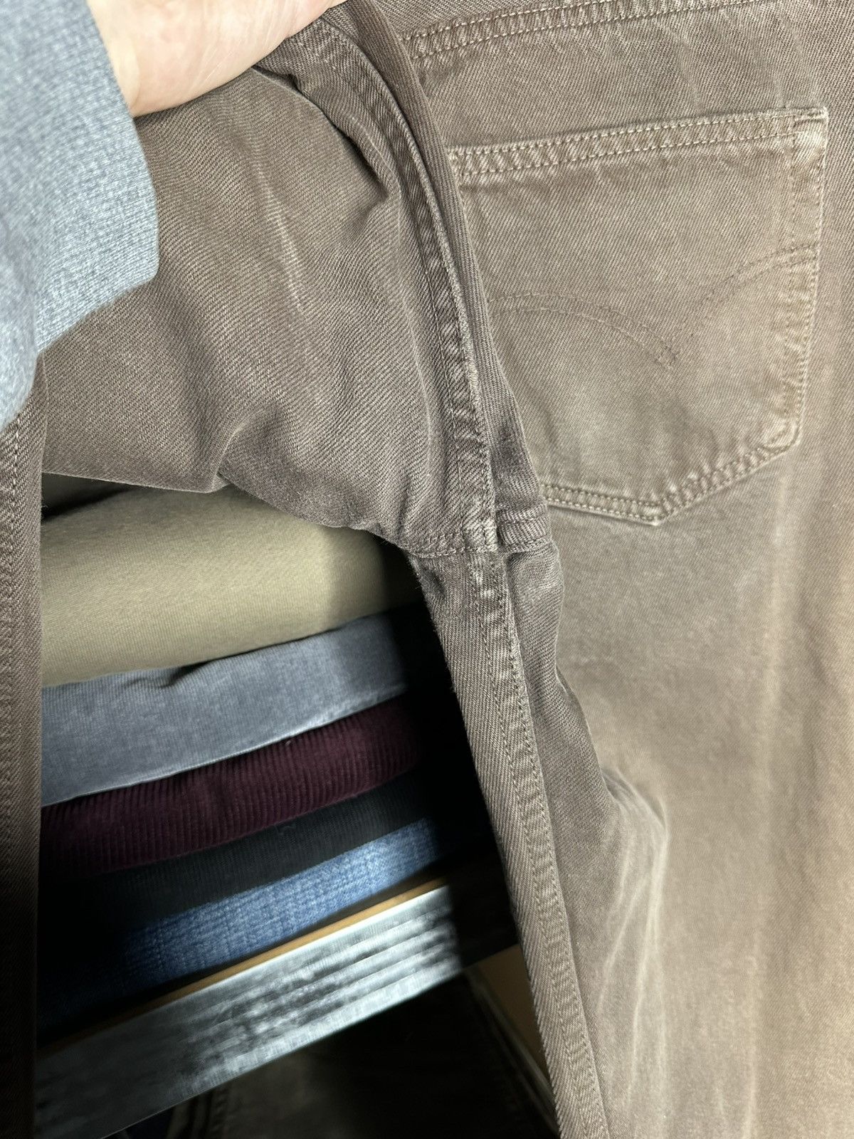 Levi's Vintage Levi’s 501 Jeans Brown USA W32 L30 Straight Pants Size US 32 / EU 48 - 11 Thumbnail