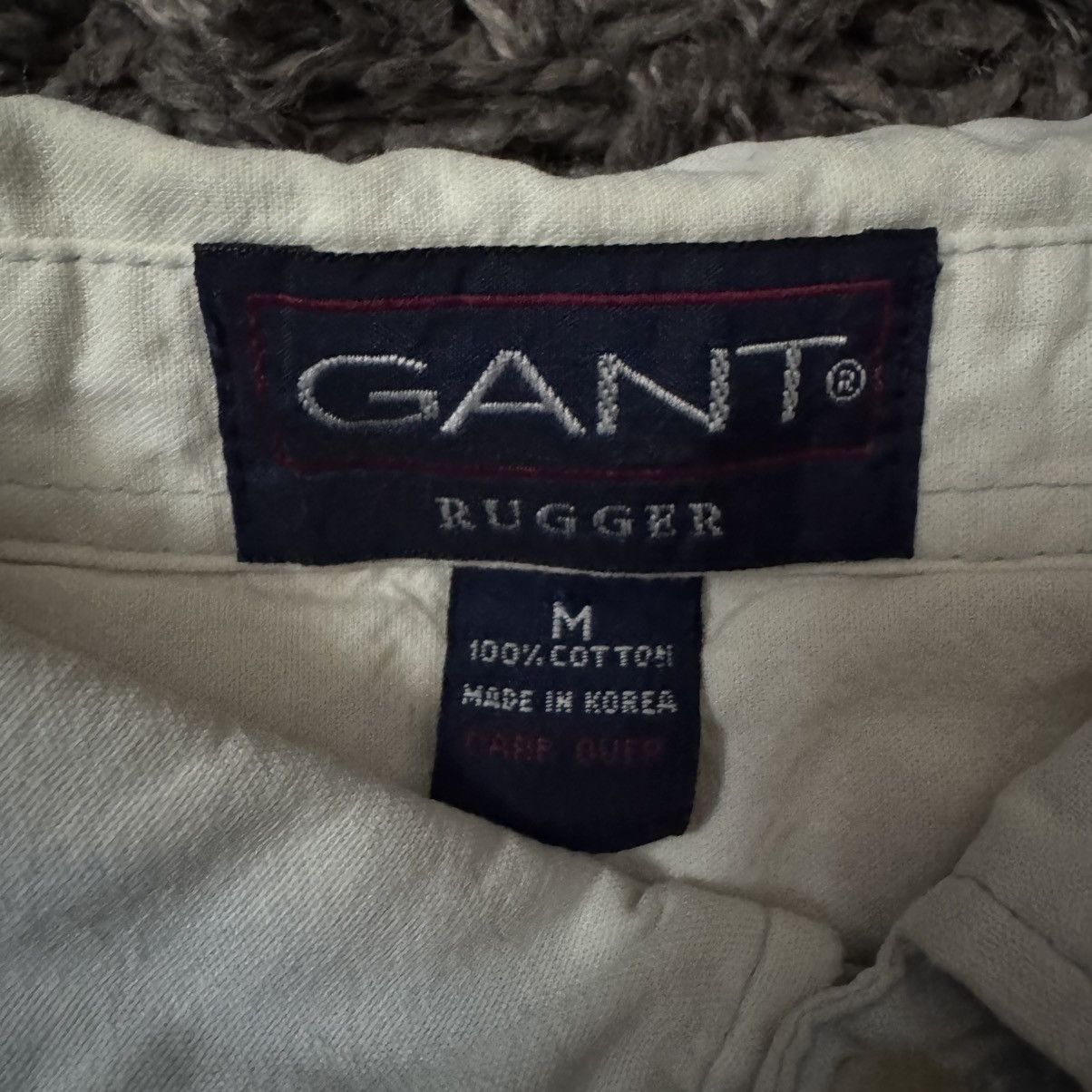 Gant Gant Polo with Blue and Yellow Stripes Size US M / EU 48-50 / 2 - 3 Thumbnail