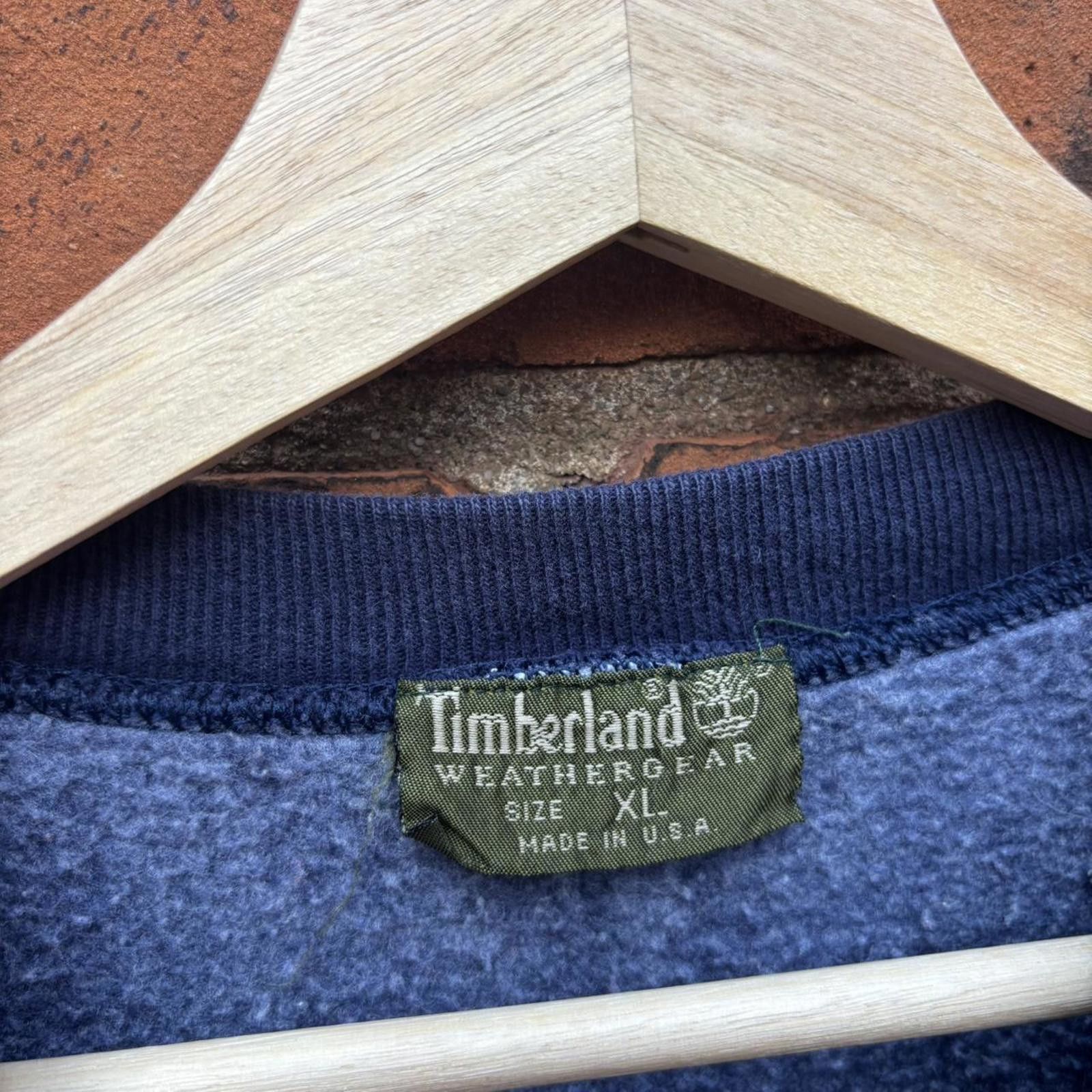 Timberland Vintage timberland boots crewneck sweatshirt 90s XL Size US XL / EU 56 / 4 - 5 Thumbnail