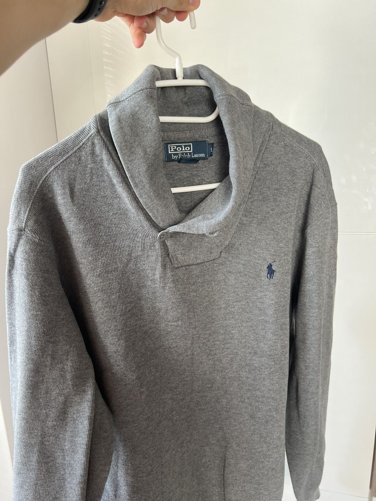 Vintage ‼️VINTAGE POLO RALPH LAUREN Knited HIGH NECK Oldmoney Sweater Size US L / EU 52-54 / 3 - 9 Thumbnail