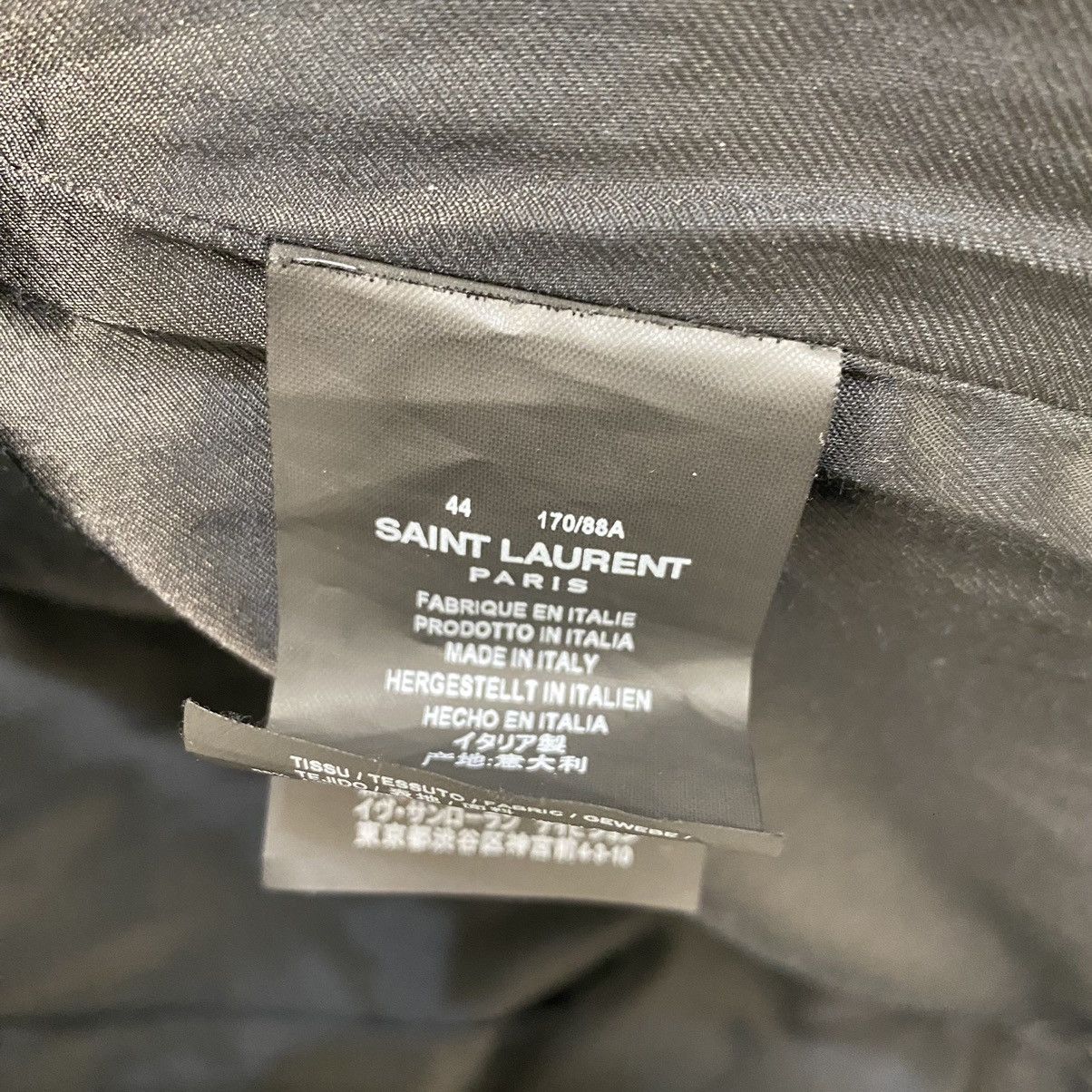 Celine × Saint Laurent Paris Saint Laurent Paris teddy jacket 44 Size US S / EU 44-46 / 1 - 3 Thumbnail