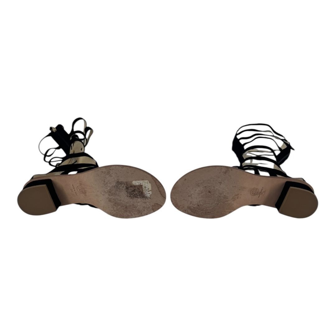 Chanel Chanel Suede High Knee Gladiator Sandals 2015 Karl Lagerfeld Size US 8 / IT 38 - 8 Thumbnail