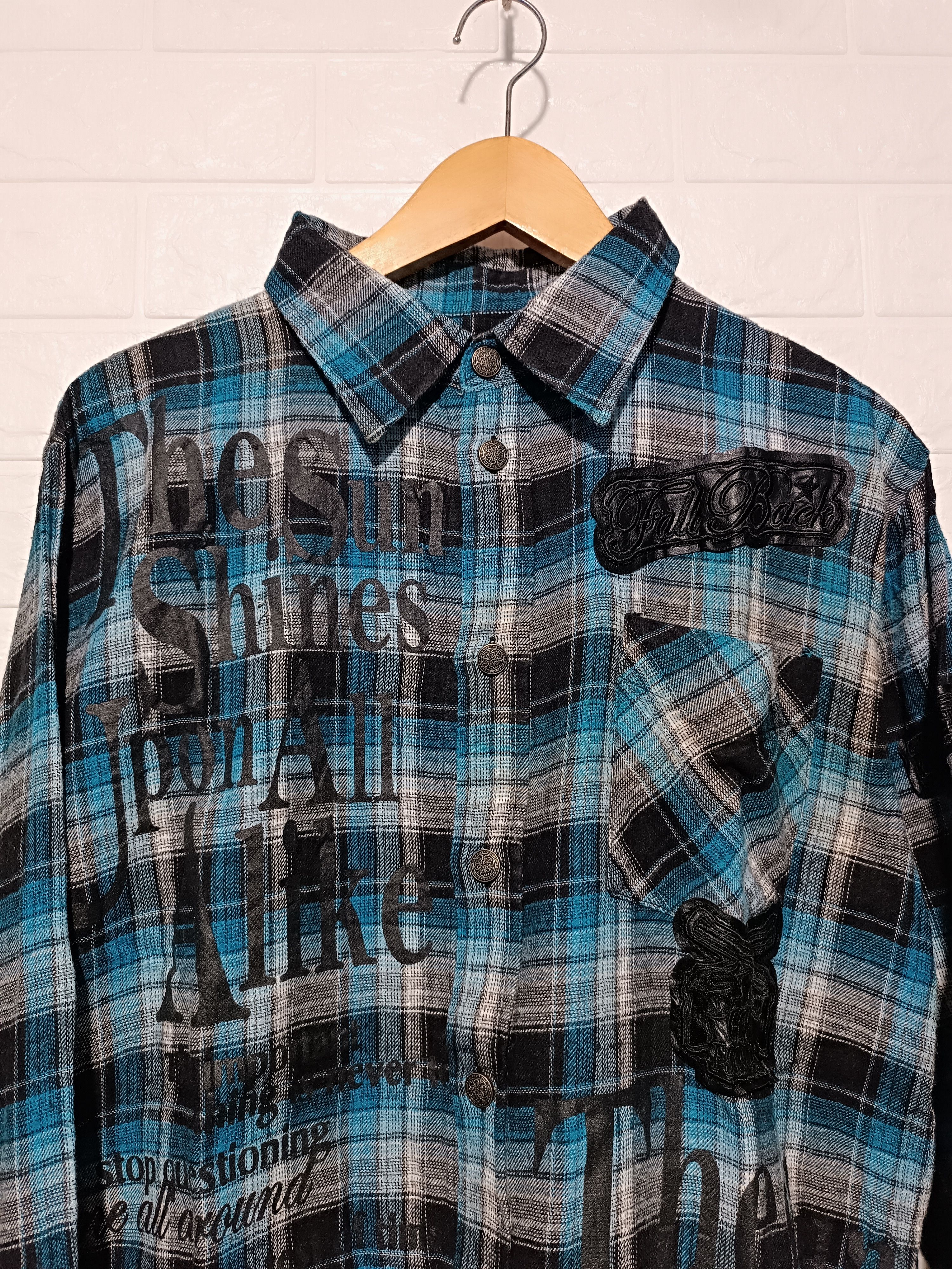Japanese Brand Y2K Seditionaries Poem Shirt Gothic Grunge Style Size US L / EU 52-54 / 3 - 4 Thumbnail