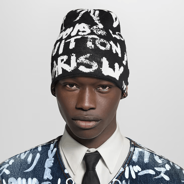 Louis Vuitton LV Fit Scribble Beanie Size ONE SIZE - 5 Thumbnail