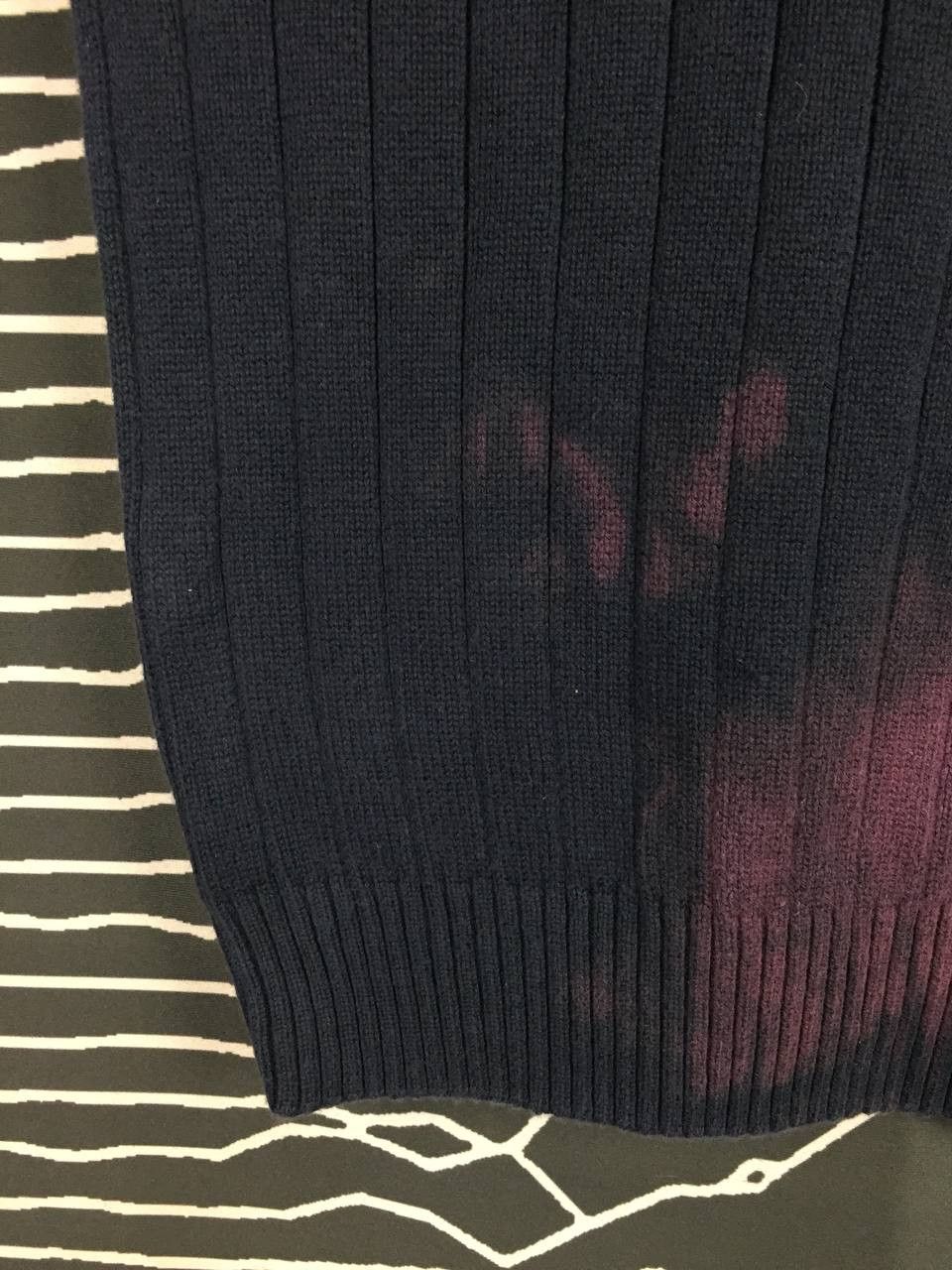 Ralph Lauren Vtg Distressed Ralph Lauren Cropped Fit Knit Sweater Size US M / EU 48-50 / 2 - 10 Thumbnail