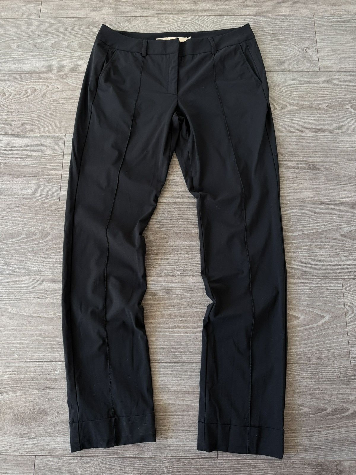 Marithe + Francois Girbaud Marithe + Francois Girbaud Casual Luxury Black Pants Size US 32 / EU 48 - 8 Thumbnail