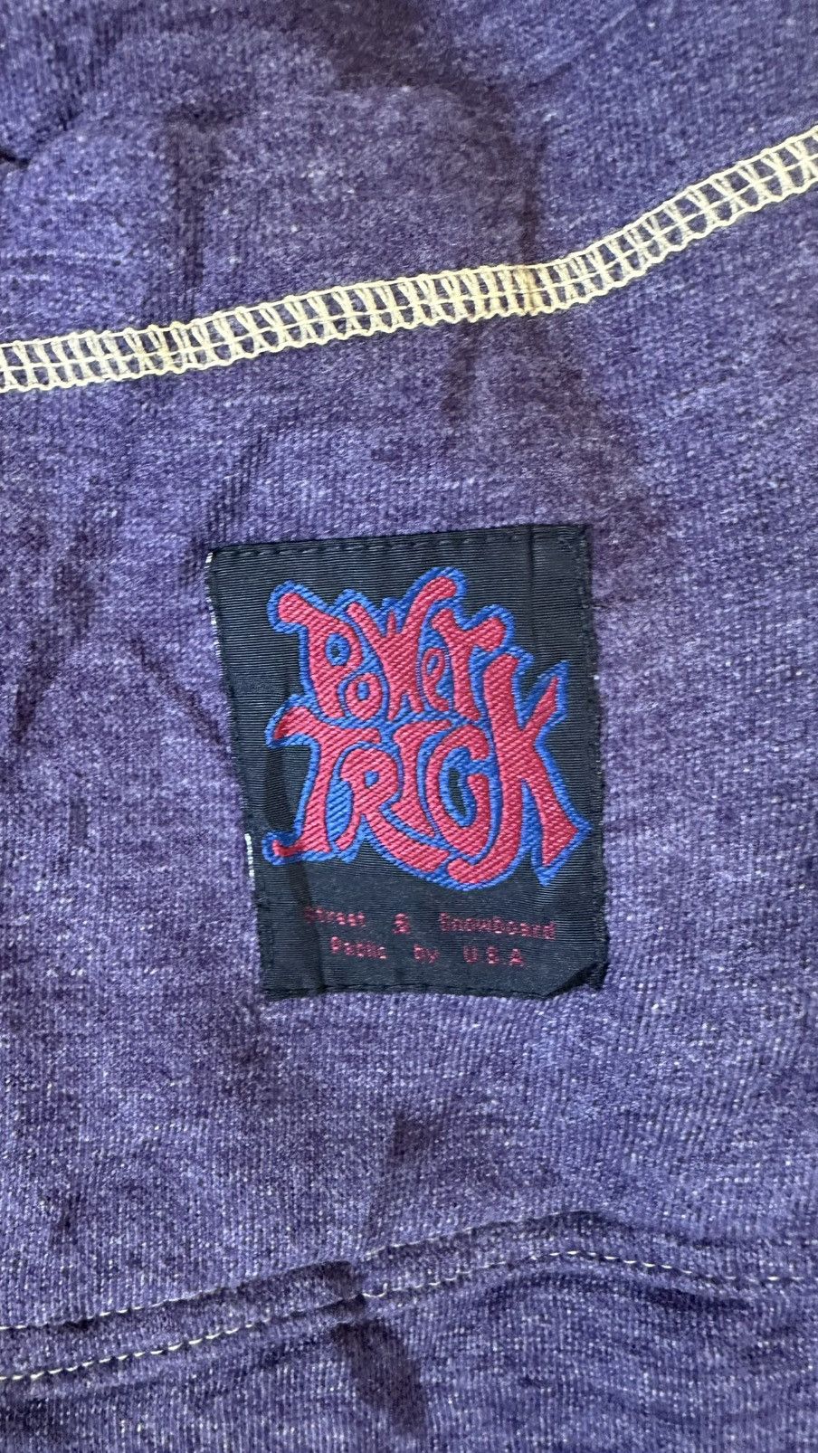 Other VINTAGE POWER TRICK STREET AND SNOWBOARD HEAVY COTTON PANT Size US 36 / EU 52 - 14 Thumbnail