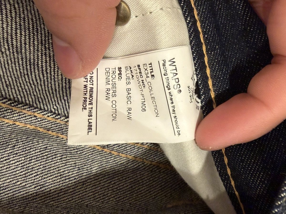 Wtaps WTAPS 2017 Basic Raw Japanese Denim NEW W TAGS Size US 28 / EU 44 - 6 Thumbnail