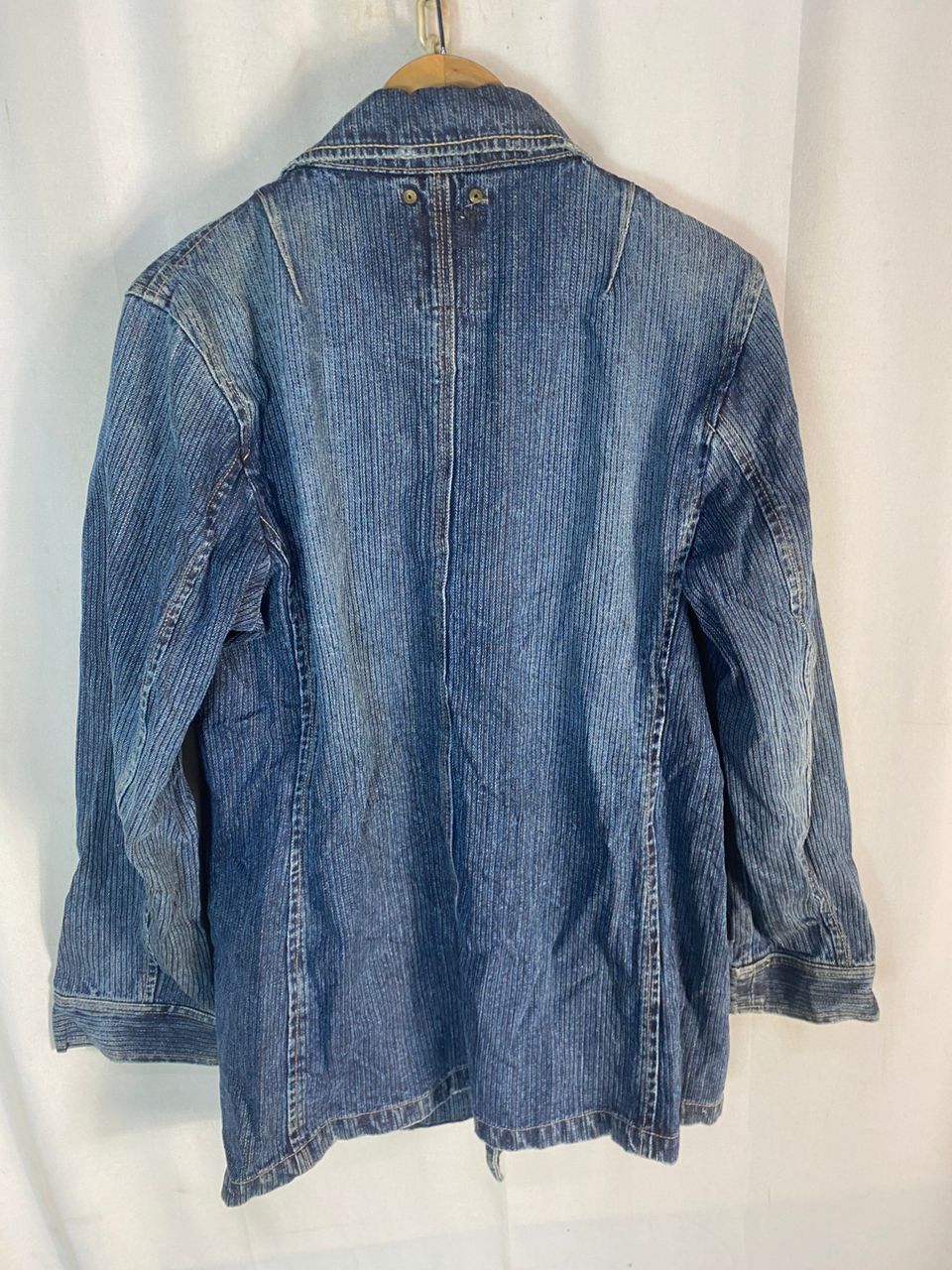 Japanese Brand Unisex 🔥Oilcake denim button up jacket Size M / US 6-8 / IT 42-44 - 14 Thumbnail