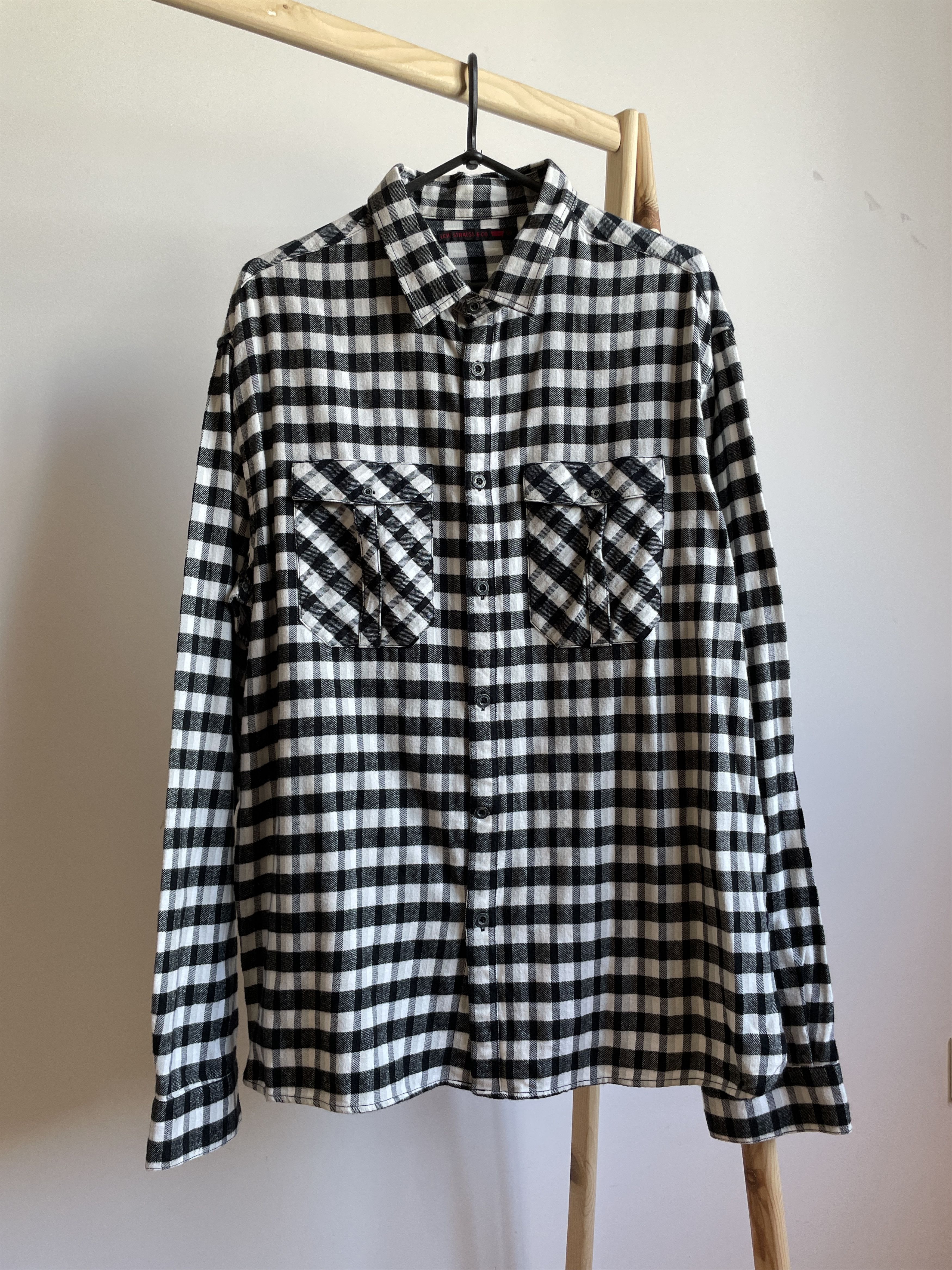 Levi's Levi's Checkered Flannel Shirt Size XL Size US XL / EU 56 / 4 - 1 Thumbnail
