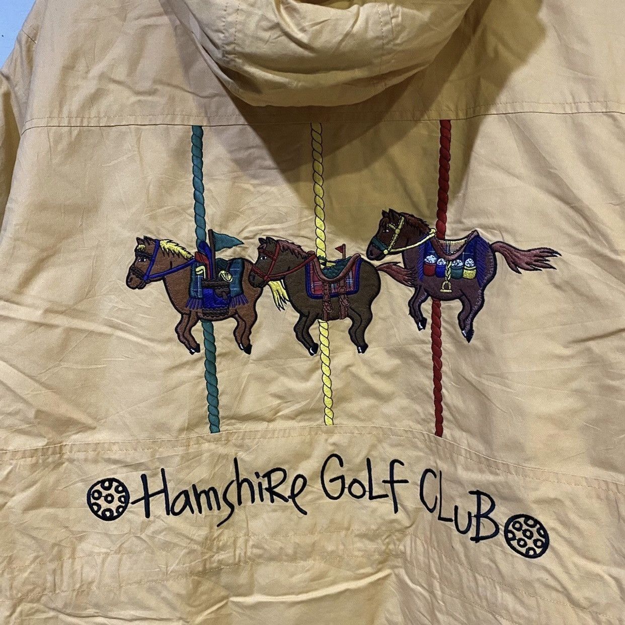 Japanese Brand × Jean Charles De Castelbajac × Vintage Vintage Jean Charles de Castelbajac Hamshire Golf Club Parka Size US M / EU 48-50 / 2 - 6 Thumbnail