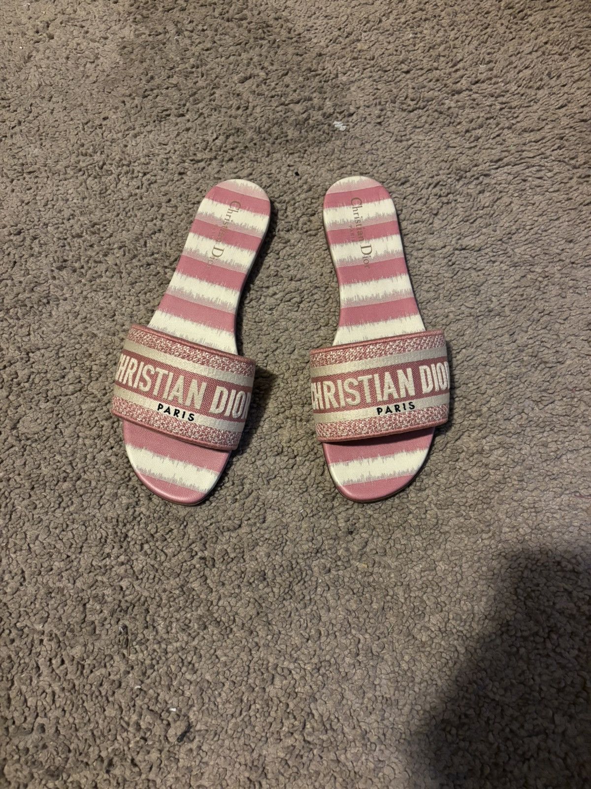 Christian Dior Monsieur Dior slides Size US 7 / IT 37 - 1 Thumbnail