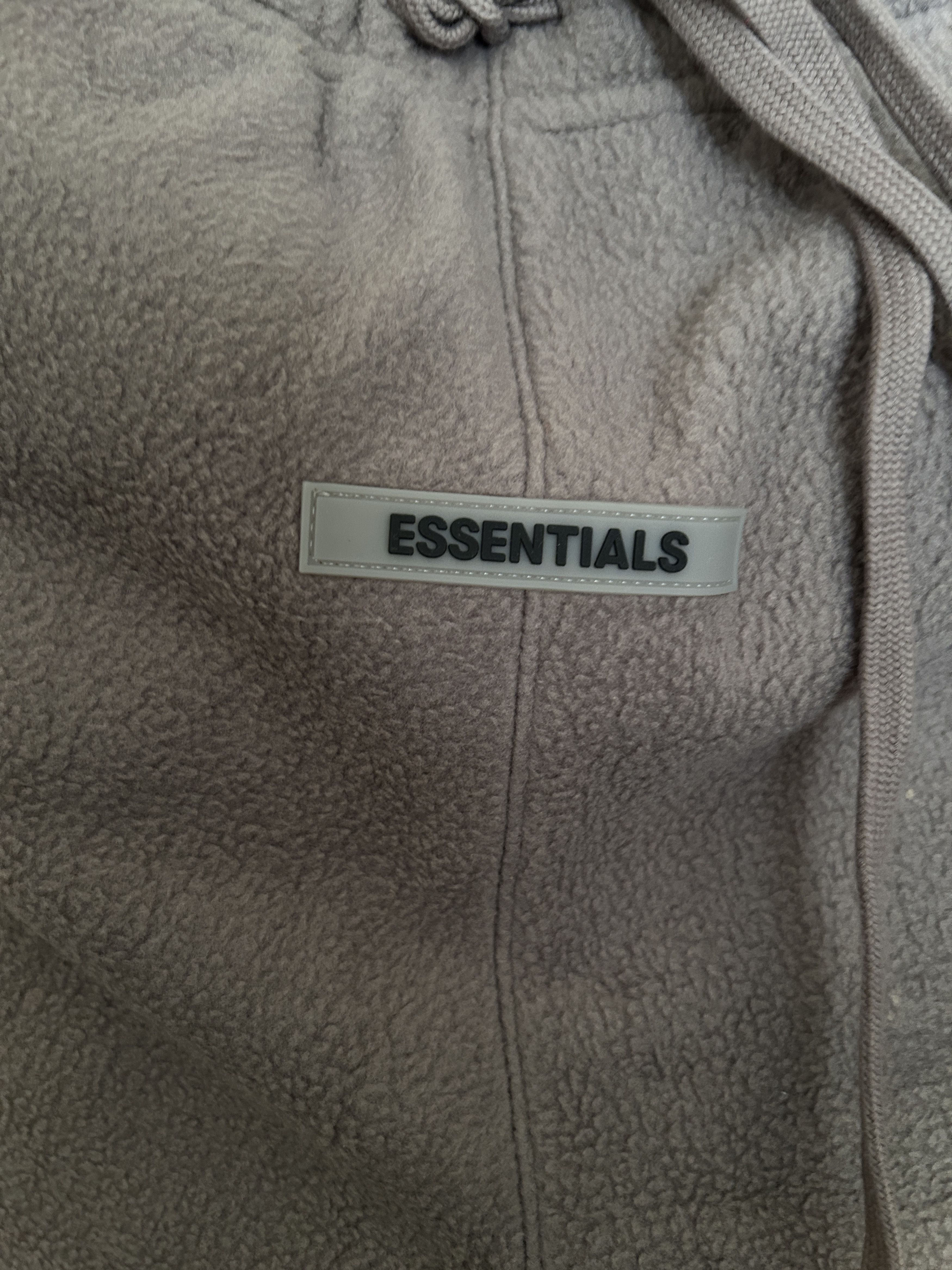 Essentials fear of god fleece pants charcoal Size US 32 / EU 48 - 2 Thumbnail