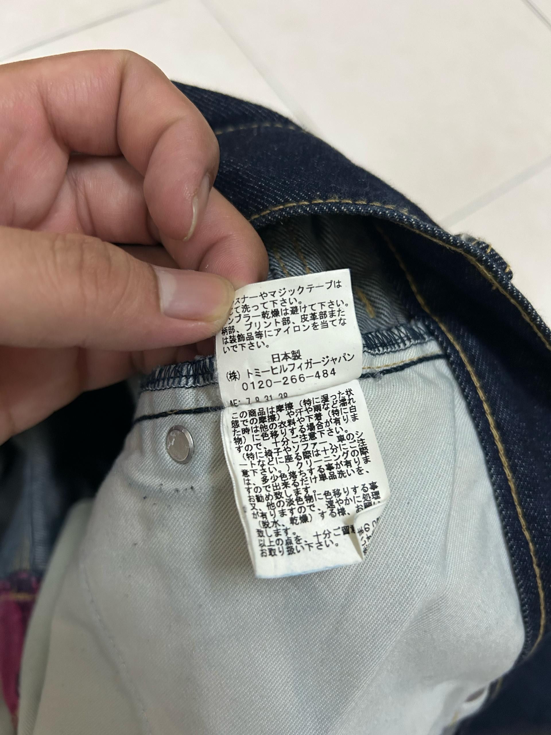 Tommy Hilfiger 💥Rare💥 Evisu Inspired Tommy N.Y.C Denim Size US 37 - 14 Thumbnail