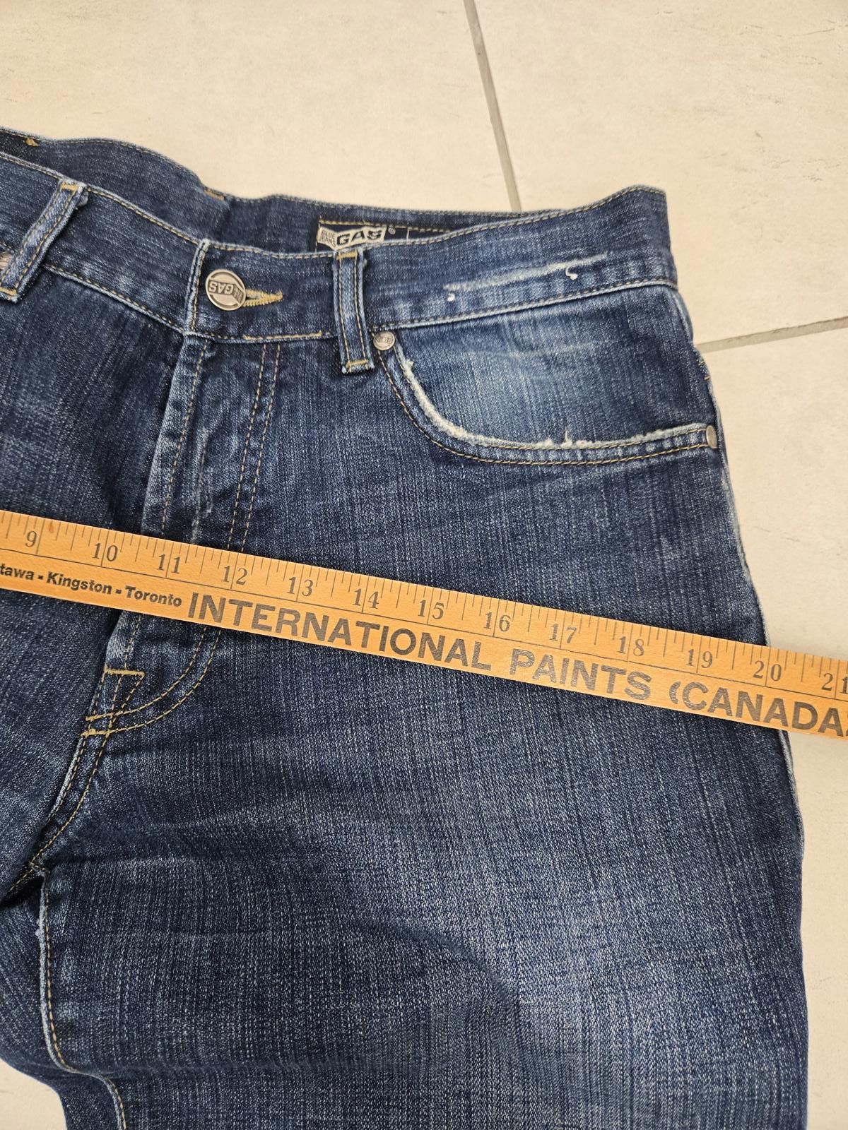 GAS GAS Jeans Men's 29 Medium Wash Straight Leg North Woodstock Size US 29 - 10 Thumbnail