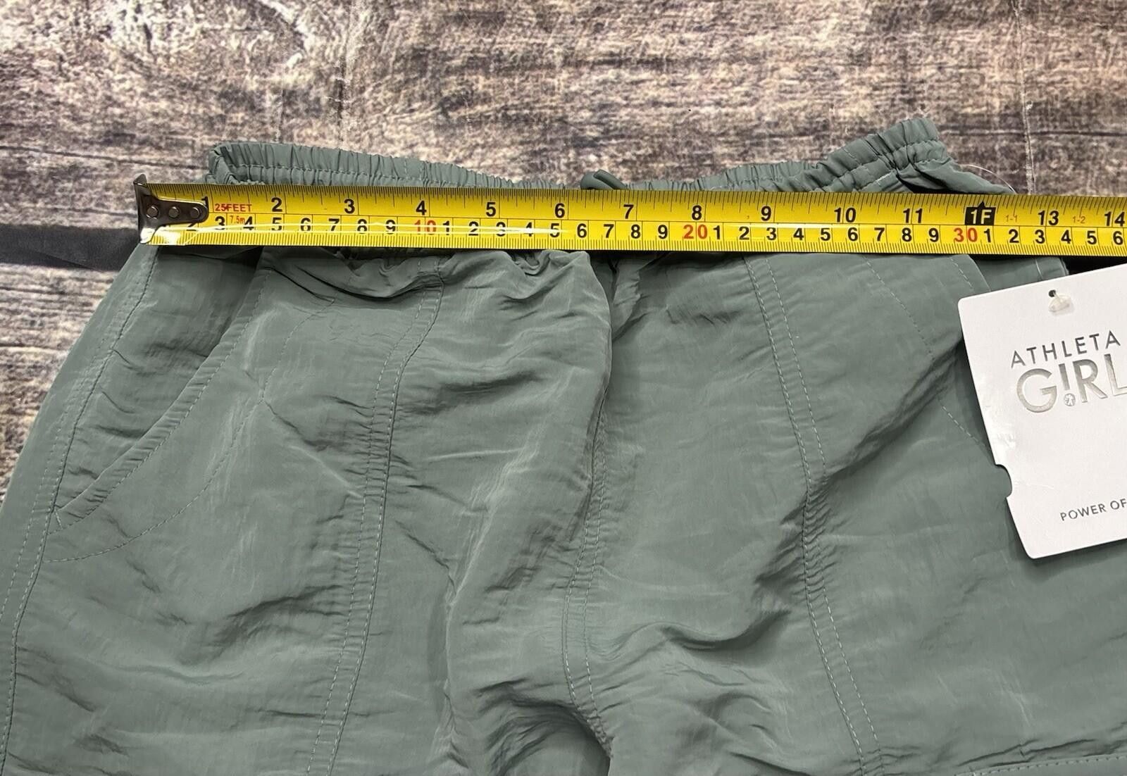 Other Athleta Girl Pants Girls Small 7 Woven Wide Leg Cargo Nylon Size ONE SIZE - 11 Thumbnail