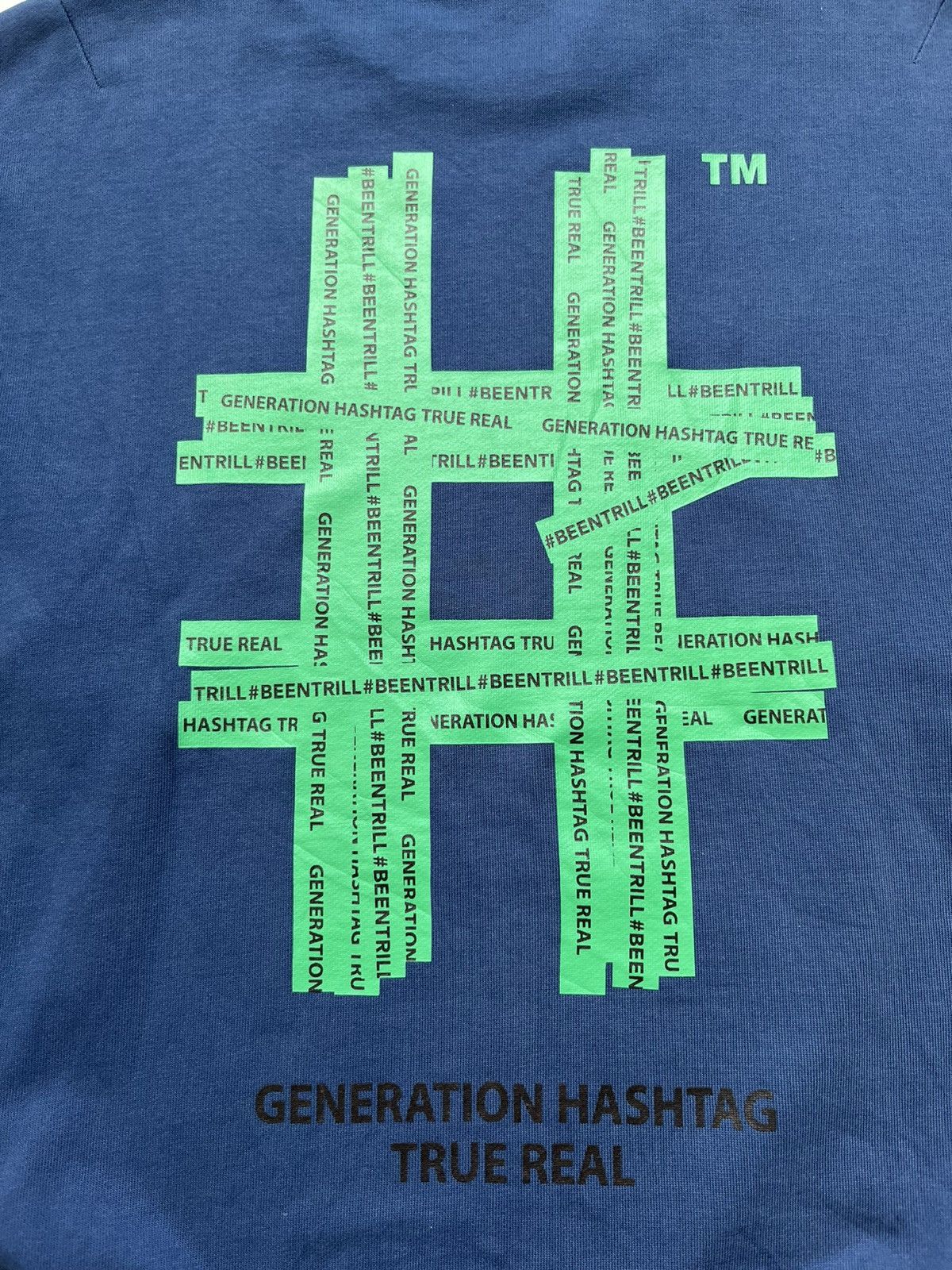 Been Trill Sudadera Been Trill Green Taping Hashtag Overfit Size US M / EU 48-50 / 2 - 6 Thumbnail