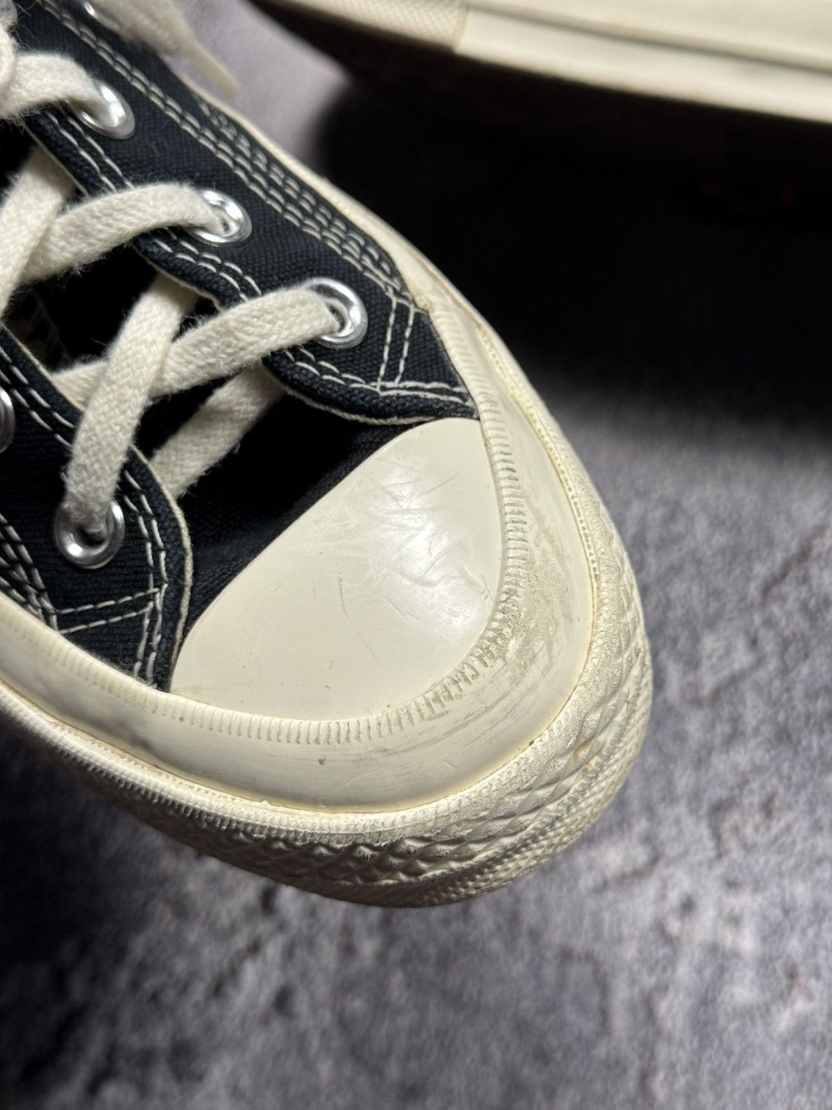 Comme des Garcons PLAY × Converse Converse x Comme des Garçons PLAY High-Top Sneakers Size US 7.5 / IT 37.5 - 6 Thumbnail