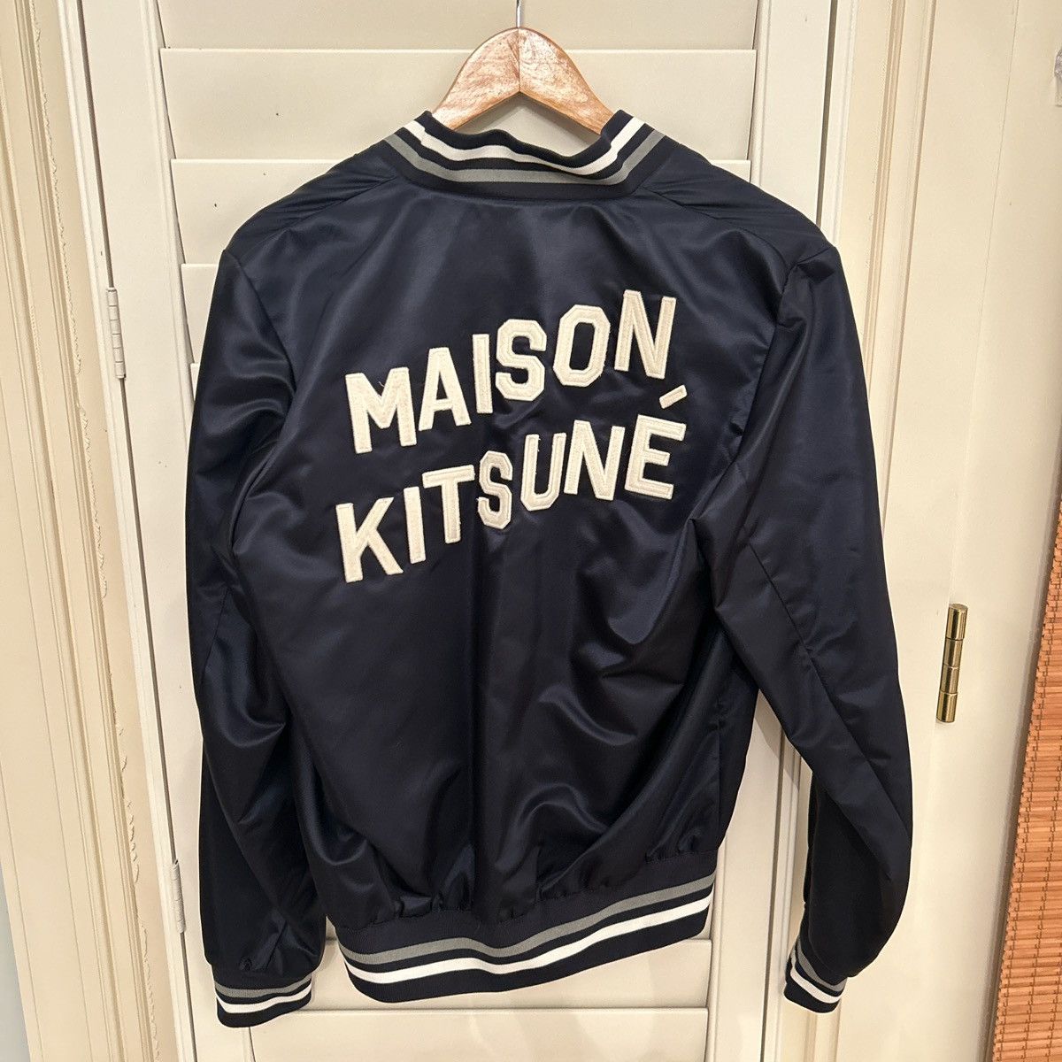 Maison Kitsune Teddy Bomber Jacket