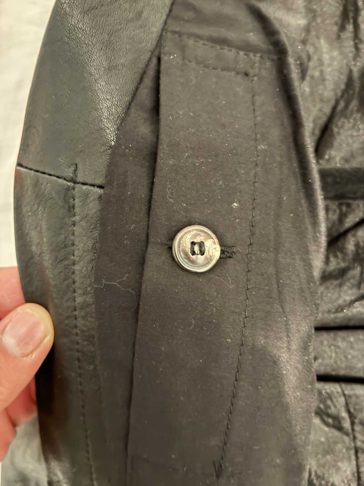 Rick Owens Rick Owens SS11 "Anthem" Leather Vest Size XS / US 0-2 / IT 36-38 - 6 Thumbnail