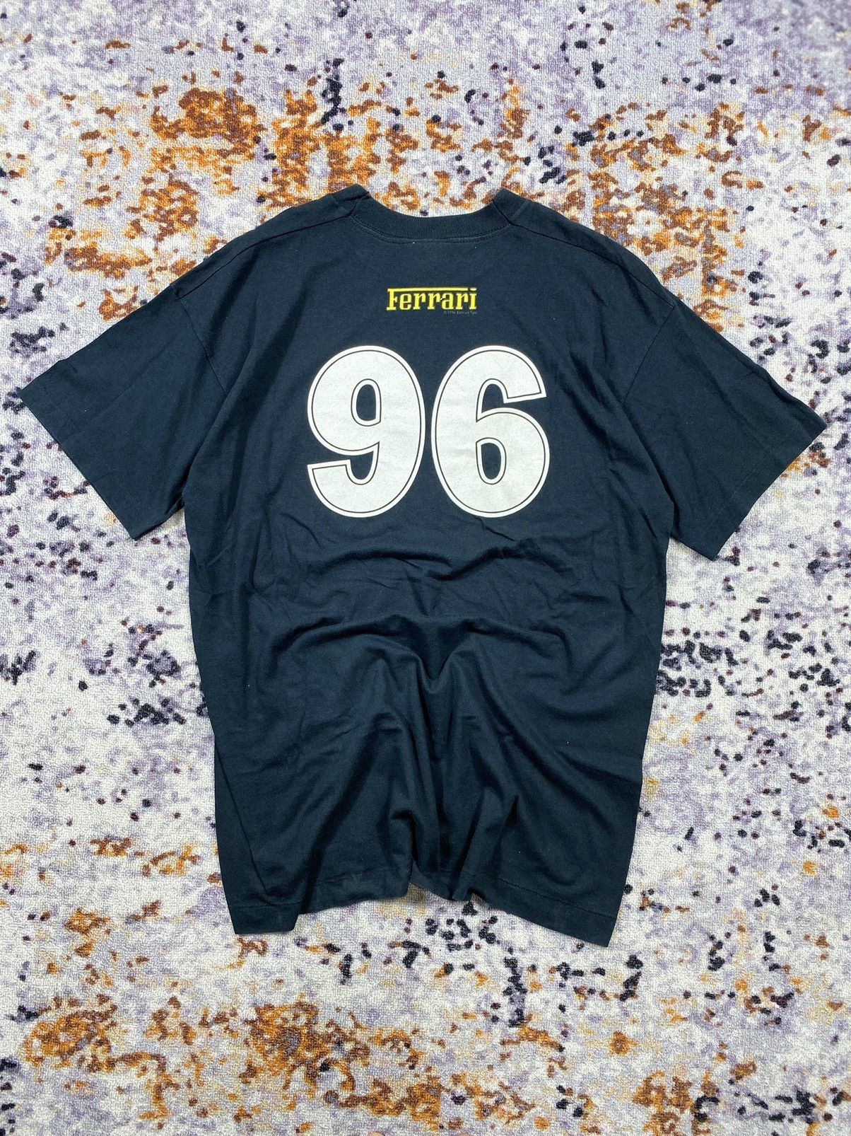 Ferrari × Vintage “RARE” Vintage Logo 1996 Ferrari By Niceman tee Size US L / EU 52-54 / 3 - 3 Thumbnail
