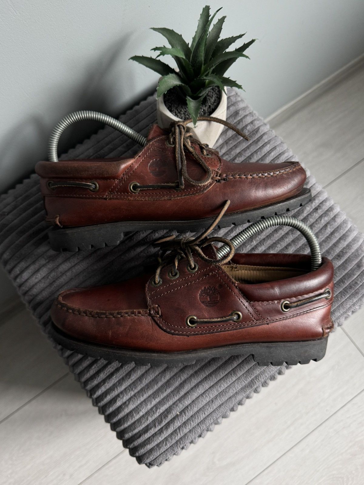 Vintage Timberland Gore-Tex Loafers Hype Brown Boots