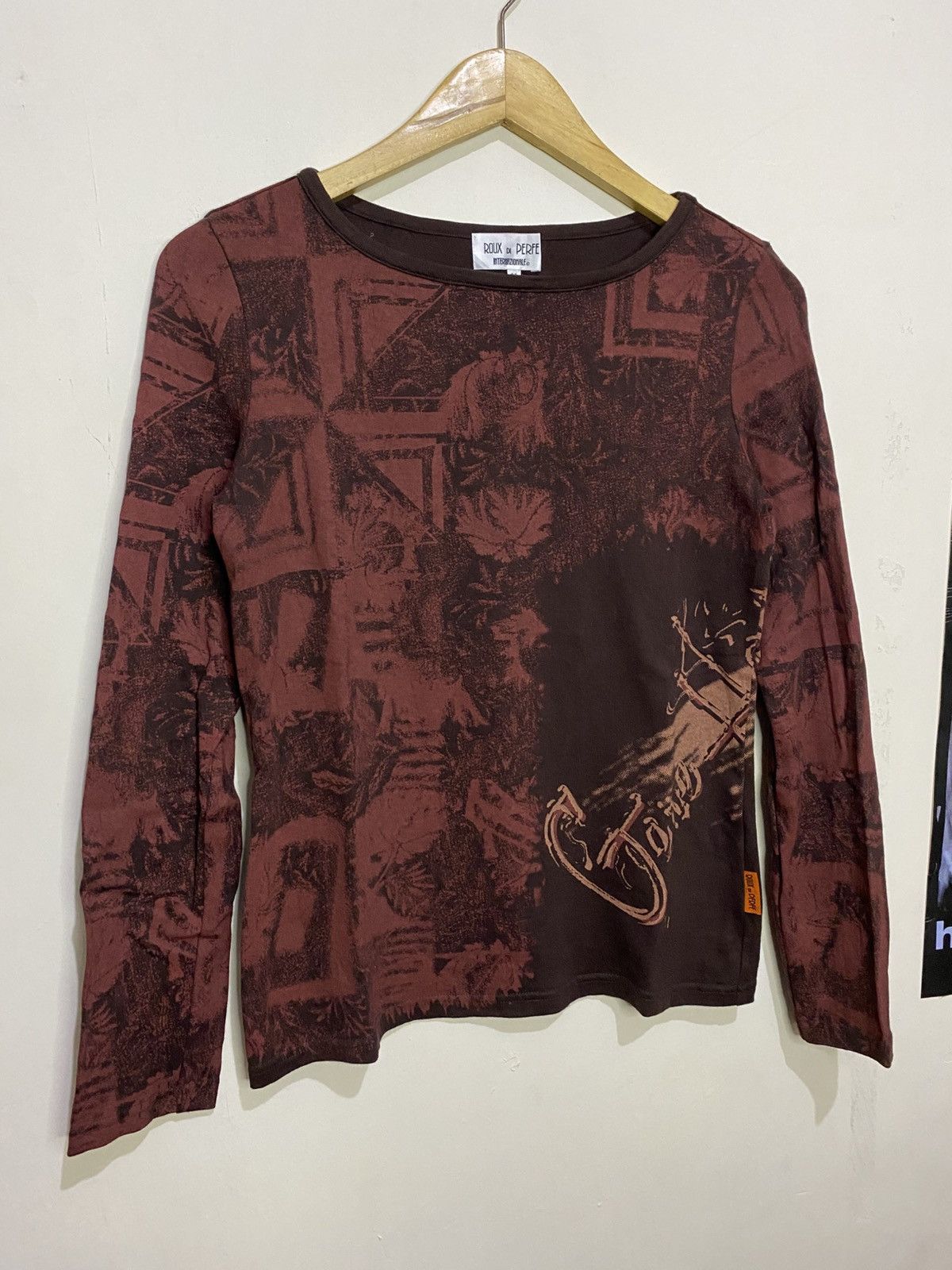If Six Was Nine × Japanese Brand × Le Grande Bleu (L.G.B.) Vintage All Over Print Art Loong Sleeve Japanese Style Size L / US 10 / IT 46 - 2 Thumbnail
