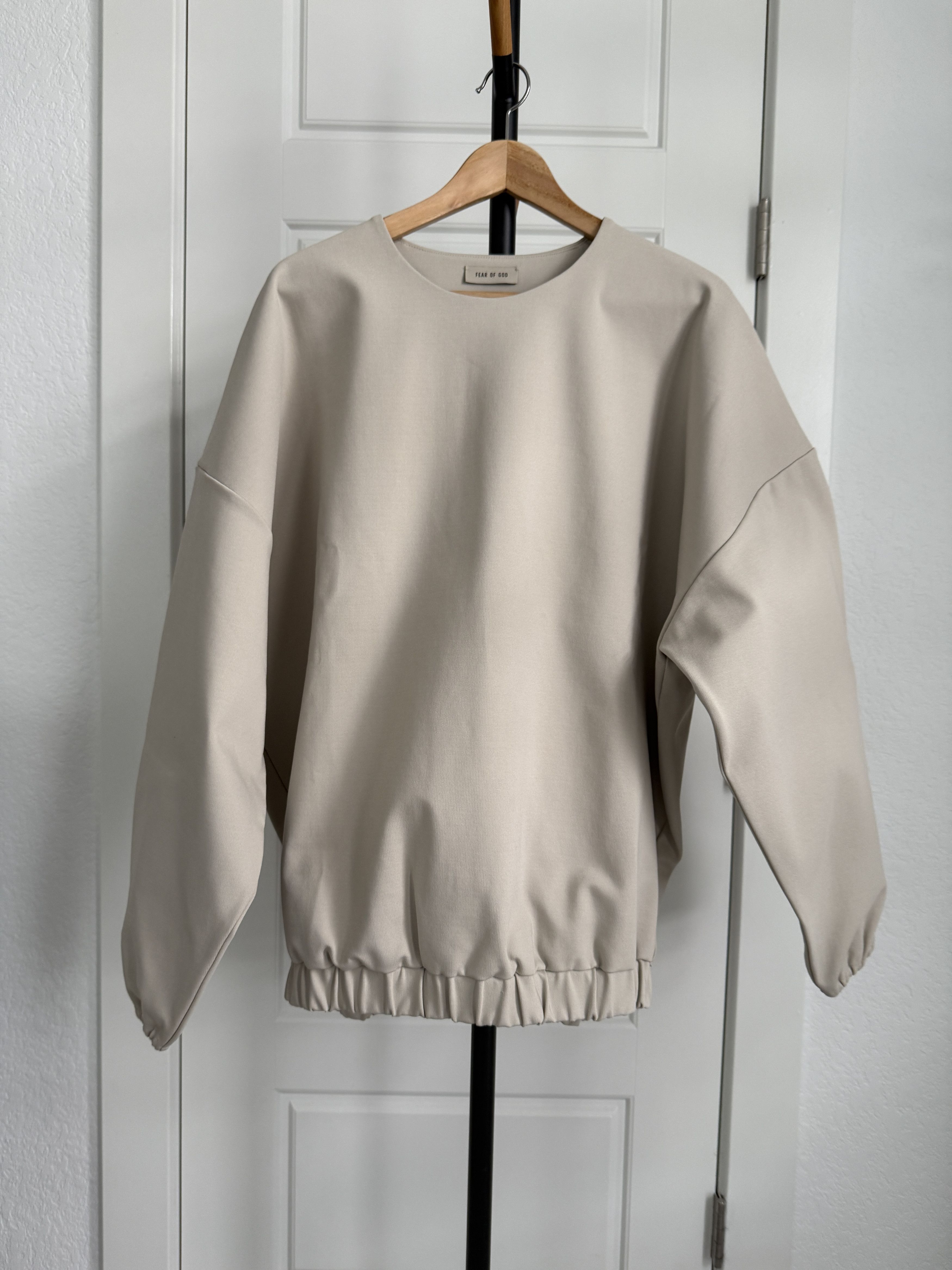 Fear of God Fear of God Eternal Viscose Sweatshirt Dusty Beige Size US M / EU 48-50 / 2 - 1 Thumbnail