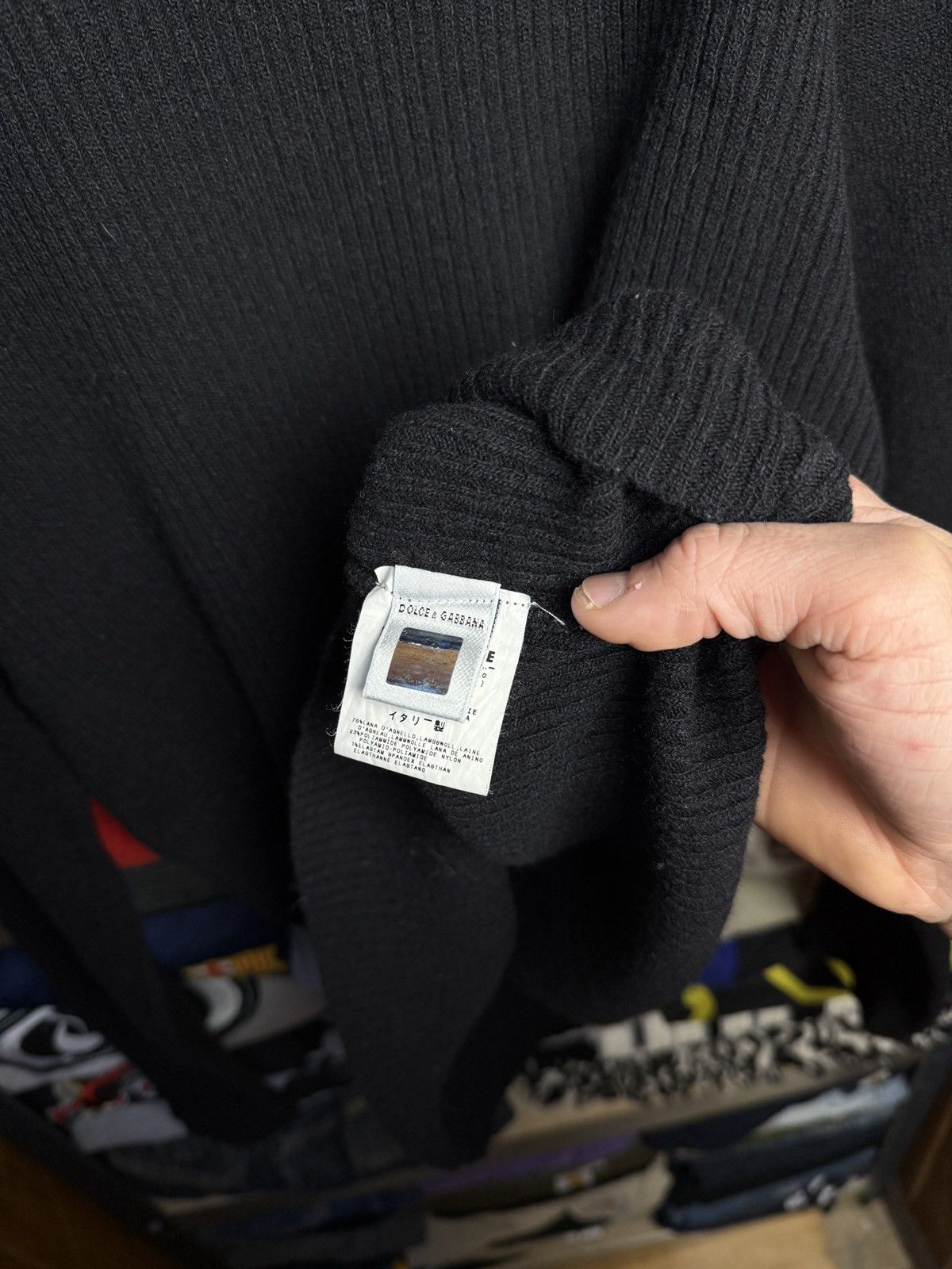 Dolce & Gabbana Vintage Y2K Striped Dolce Gabbana Sweater 00s Size US M / EU 48-50 / 2 - 10 Thumbnail