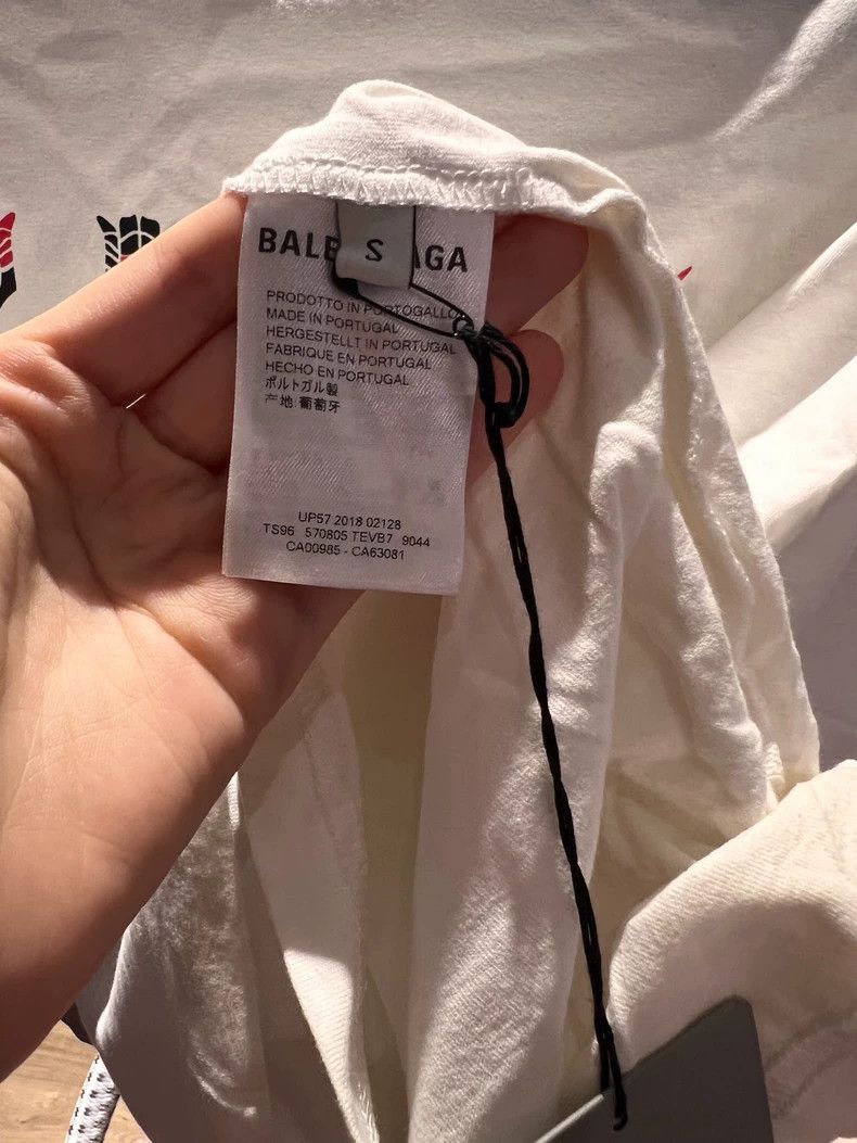 Balenciaga Balenciaga Athlete Short Sleeve Size US S / EU 44-46 / 1 - 4 Thumbnail