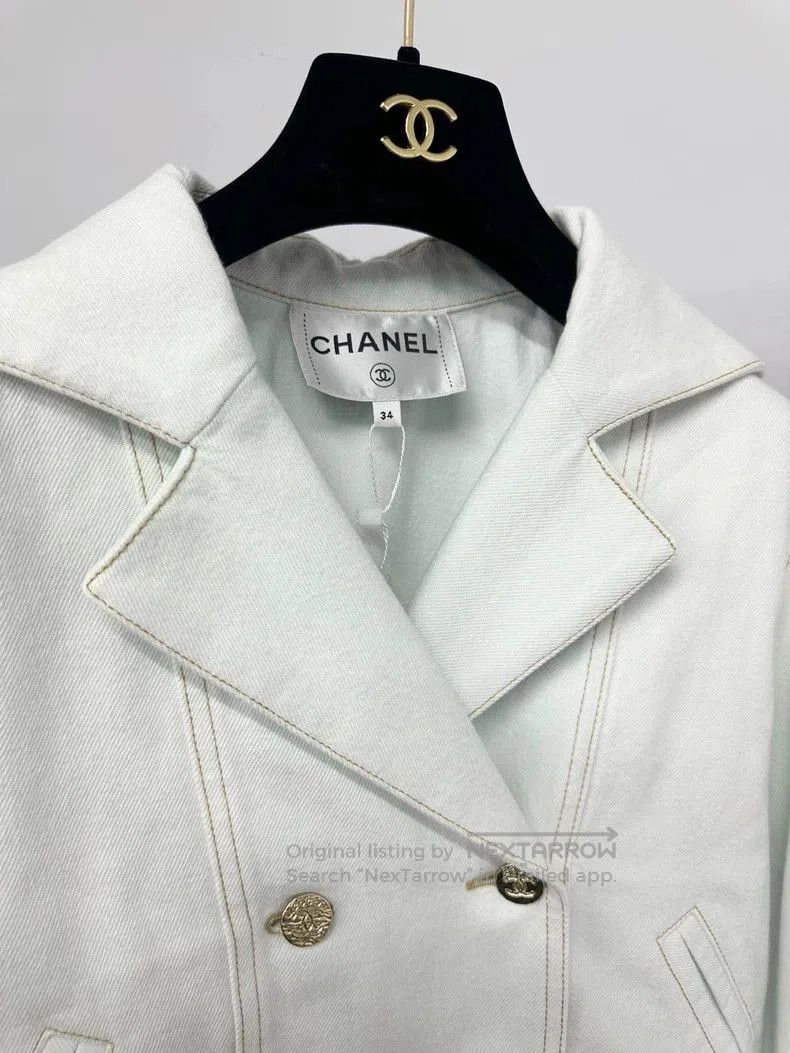 Other Chanel 24M Light Blue Denim Jacket. Size US S / EU 44-46 / 1 - 3 Thumbnail