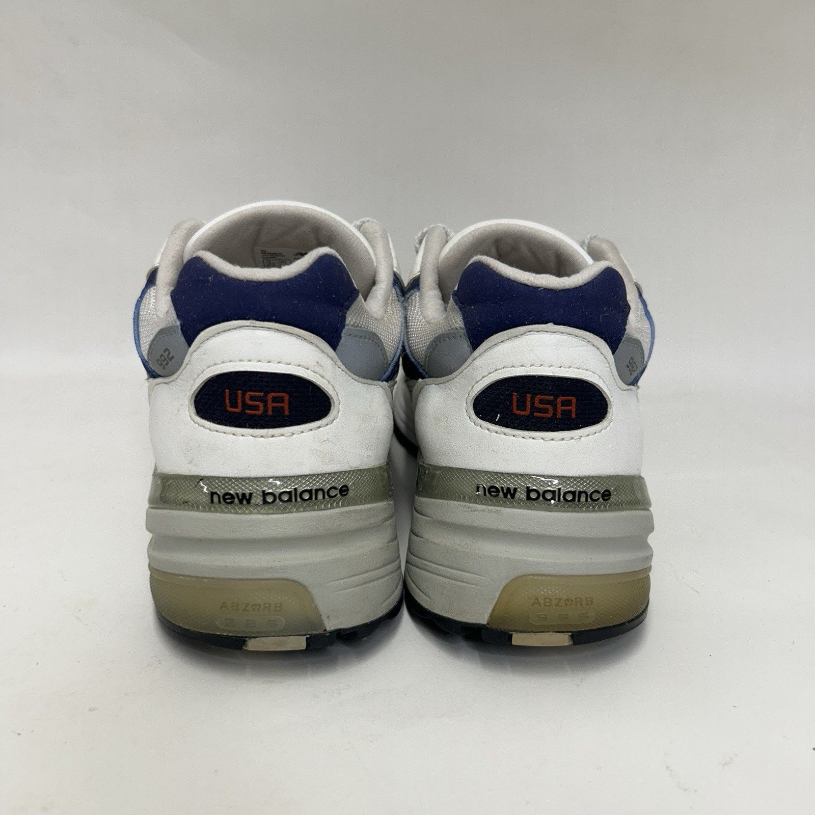 New Balance New Balance 992 Made in USA “White Navy” M992EC Size US 13 / EU 46 - 5 Thumbnail