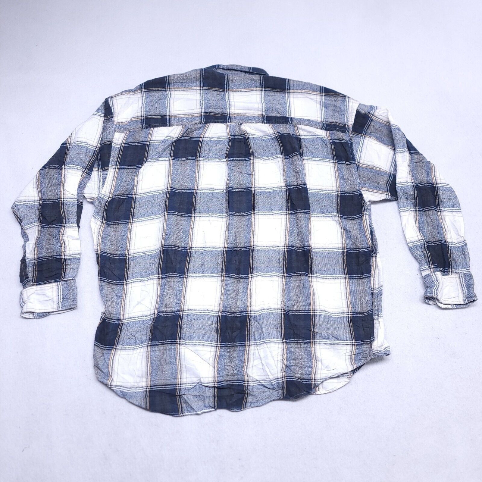 Chaps Chaps Buffalo Check Flannel Shirt Mens Size XL Blue White Size US XL / EU 56 / 4 - 10 Thumbnail