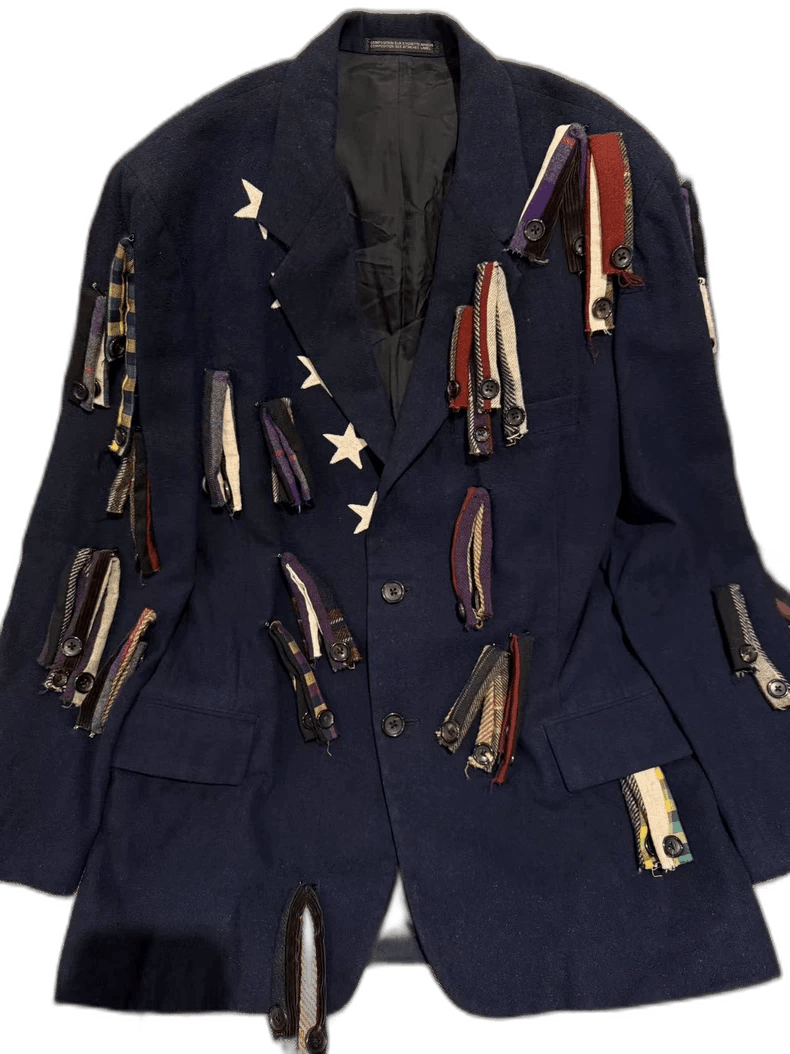 Yohji Yamamoto Yohji Yamamoto Yohji Yamamoto Baroque Toy Star Jacket Size US M / EU 48-50 / 2 - 1 Thumbnail