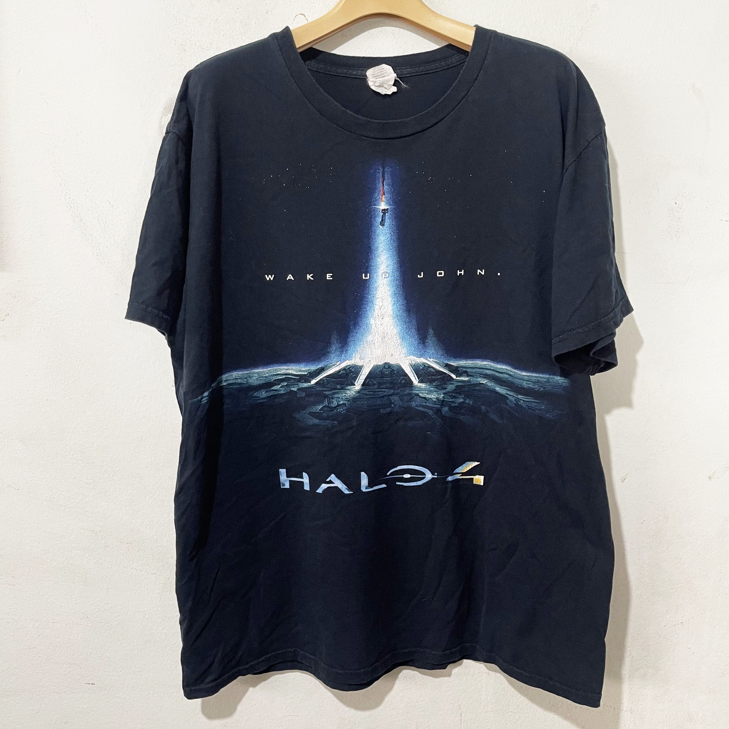 Vintage Halo 4 Video Game Graphic T-Shirt Size US L / EU 52-54 / 3 - 1 Thumbnail