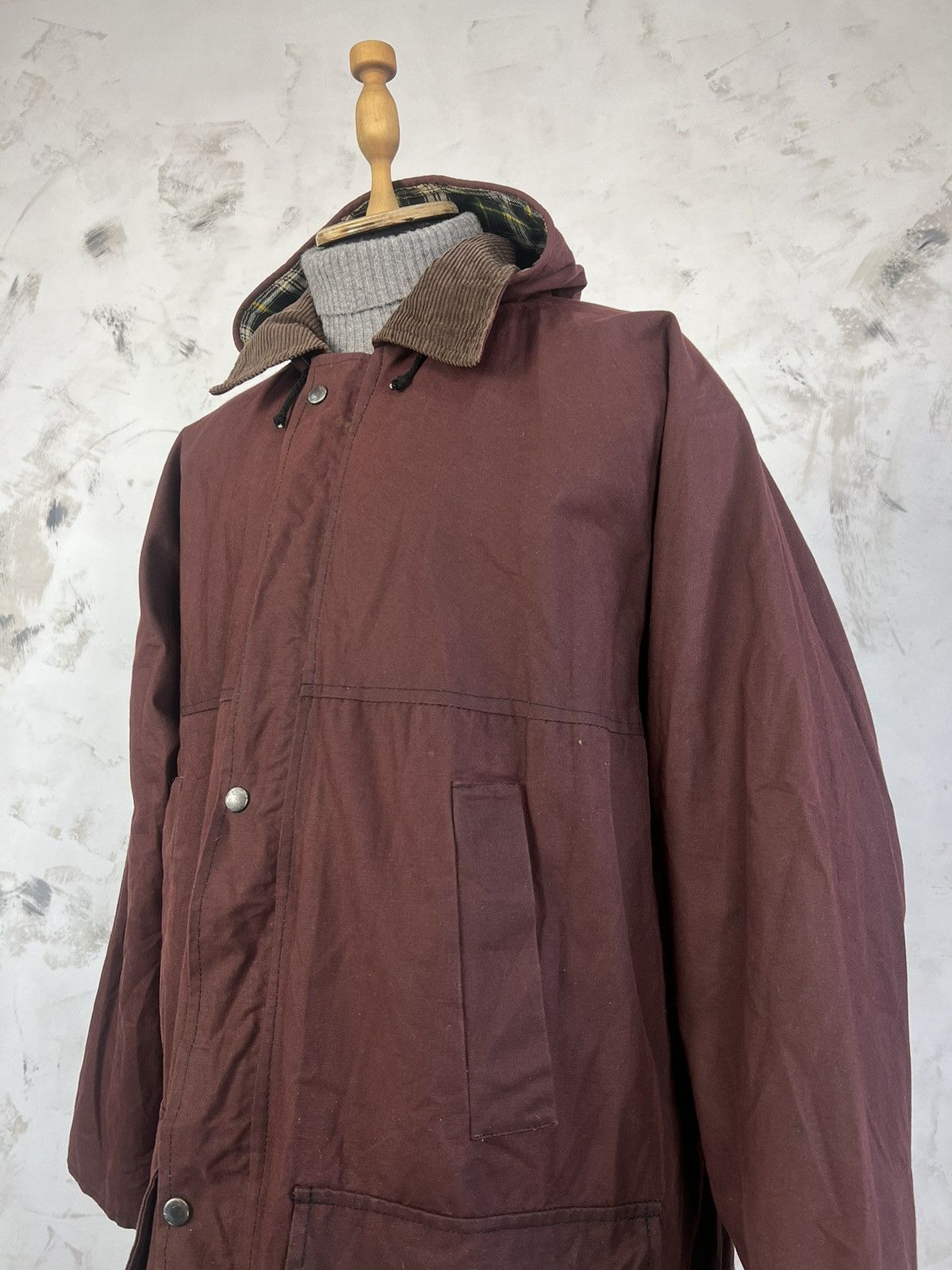 Vintage Vintage Waxed Jacket Size S - M Size US S / EU 44-46 / 1 - 2 Thumbnail