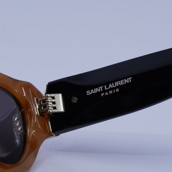 Saint Laurent Paris Saint Laurent SL M94/F 004 Sunglasses Havana/Black Cat Eye Size ONE SIZE - 7 Thumbnail